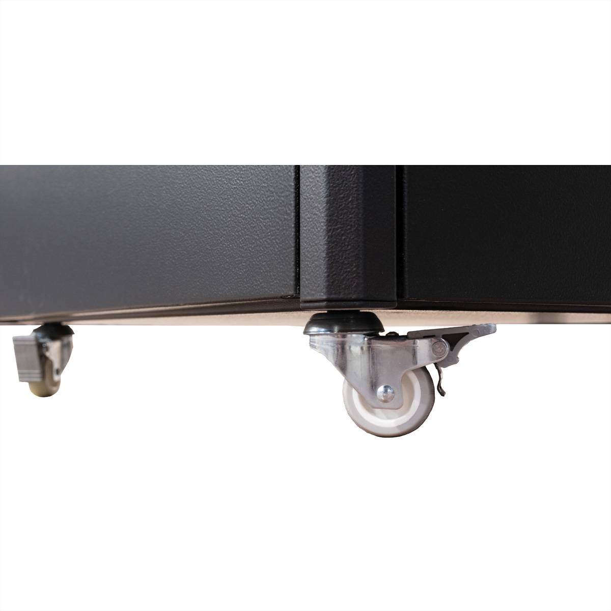 ROLINE Lenkrollen für Wandgehäuse Basic Plus, 80 kg