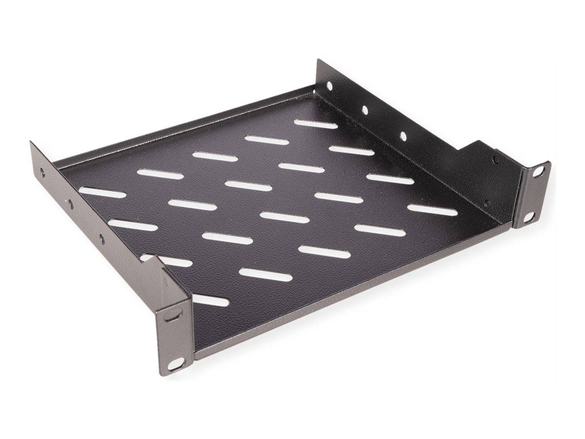 ROTRONIC-SECOMP - Roline - Rack - Regal - Tiefe 200 mm - Jet Black, RAL 9005 - 1U - 25.4 cm (10"")