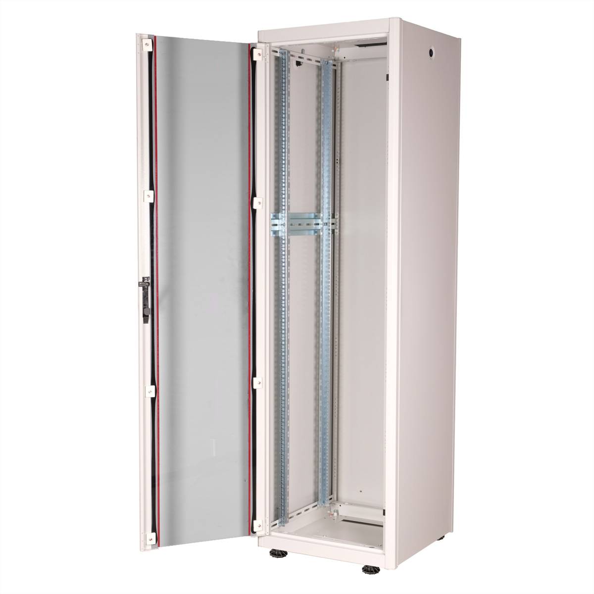 Roline Basic - Gehäuse Netzwerkschrank - mit Glastür, 600 x 600 mm (B x T)