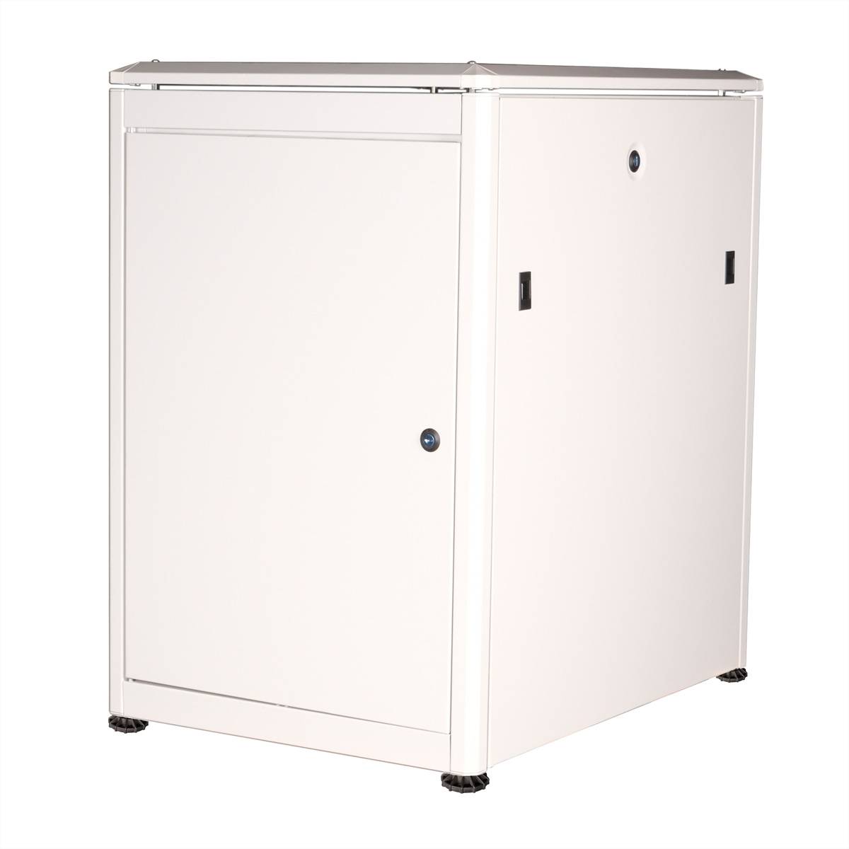 ROLINE 19-Zoll Netzwerkschrank Pro 16 HE, 600x800 BxT Glastür grau