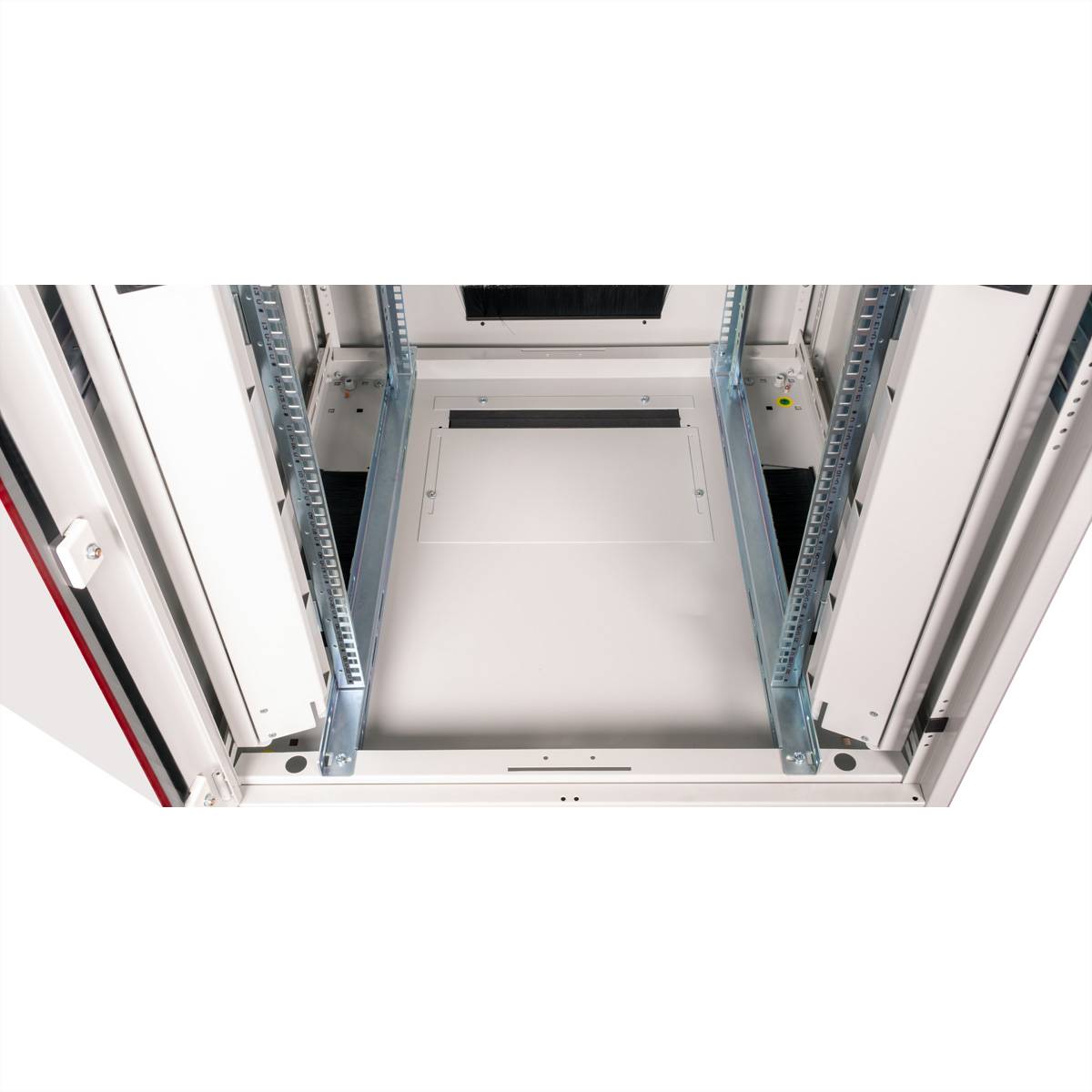 ROLINE 19-Zoll Netzwerkschrank Pro 22 HE, 800x800 BxT Glastür grau