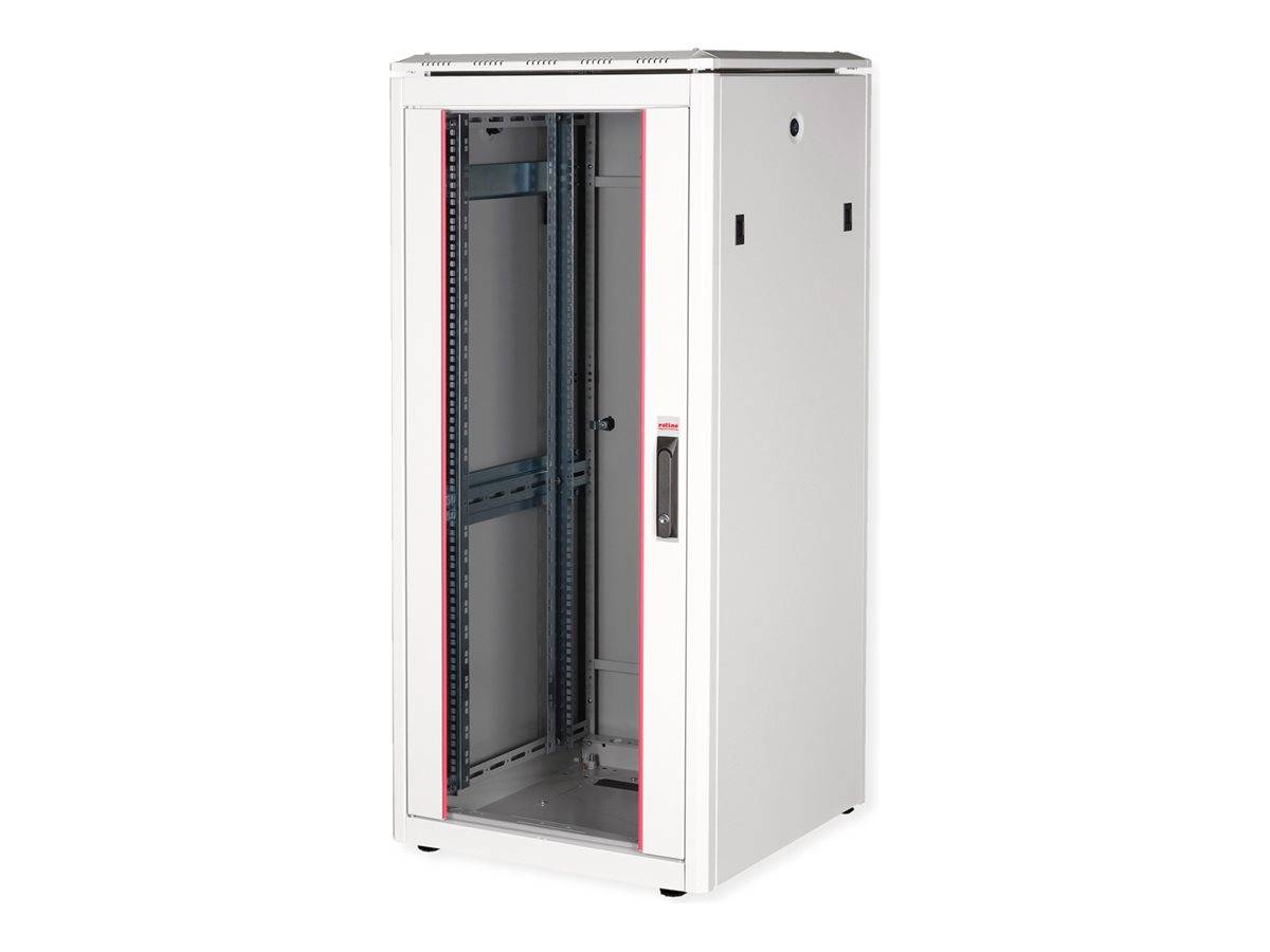 ROTRONIC-SECOMP - Roline Pro - Schrank Netzwerkschrank - Hellgrau, RAL 7035 - 26U - 48.3 cm (19"")