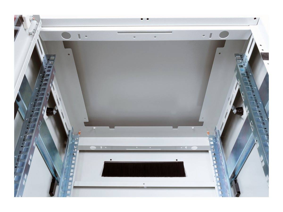 ROTRONIC-SECOMP - Roline Pro - Schrank Netzwerkschrank - Hellgrau, RAL 7035 - 26U - 48.3 cm (19"")