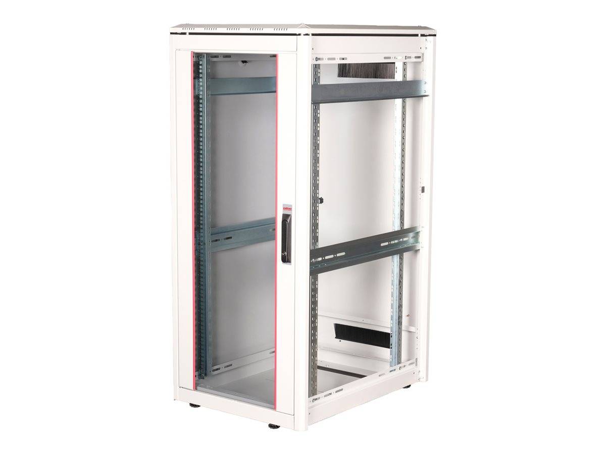 ROTRONIC-SECOMP - Roline Pro - Schrank Netzwerkschrank - mit Glastür, 600 x 800 mm (B x T)