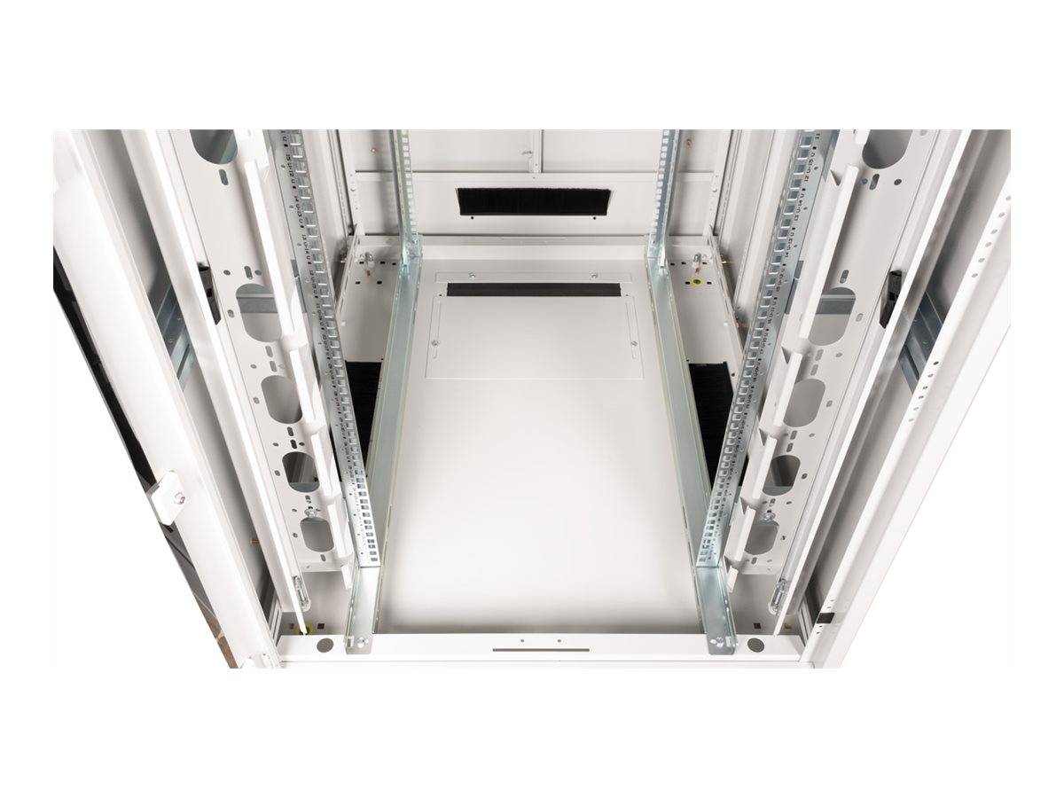 ROTRONIC-SECOMP - Roline Pro - Schrank Netzwerkschrank - mit Glastür, 800 x 1000 mm (B x T)