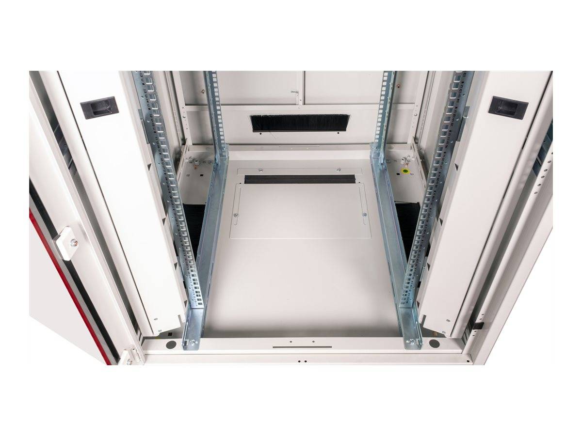 ROTRONIC-SECOMP - Roline Pro - Schrank Netzwerkschrank - Hellgrau, RAL 7035 - 26U - 48.3 cm (19"")