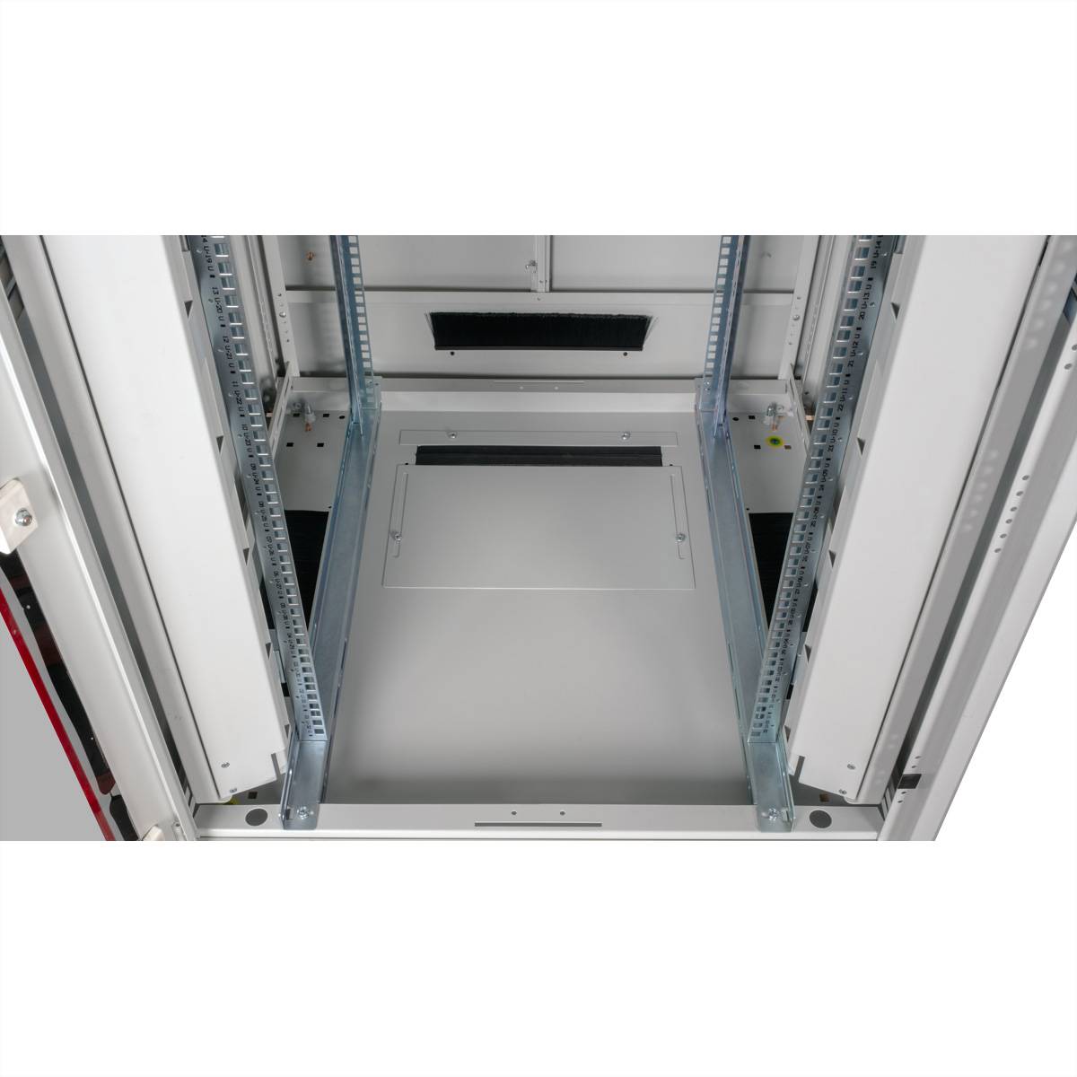 ROLINE 19-Zoll Netzwerkschrank Pro 32 HE, 800x800 BxT Glastür grau