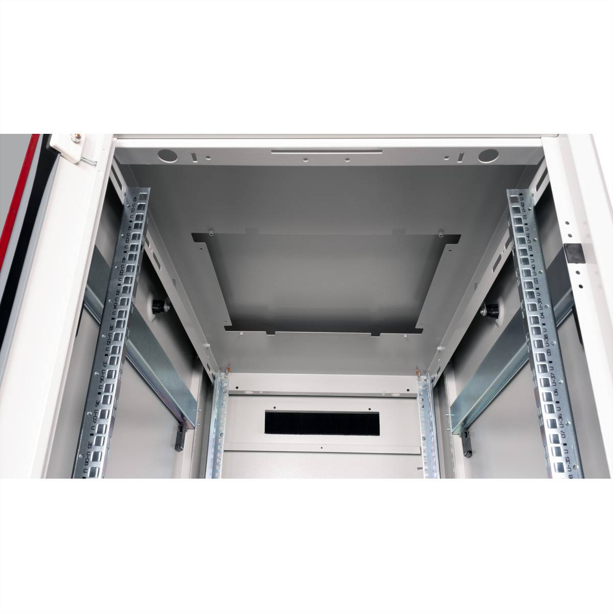 ROLINE 19-Zoll Netzwerkschrank Pro 42 HE, 600x1000 BxT Glastür grau