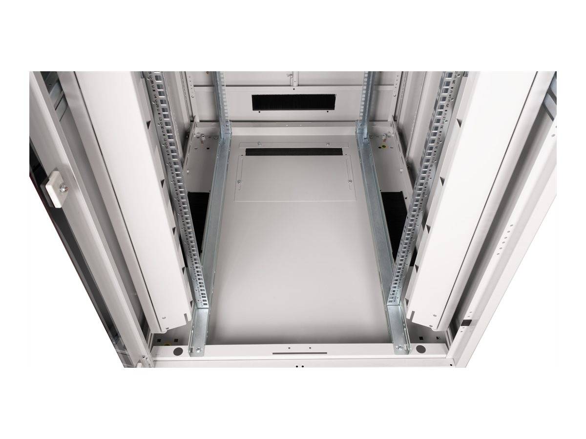 ROTRONIC-SECOMP - Roline Pro - Schrank Netzwerkschrank - mit Glastür, 800 x 1000 mm (B x T)