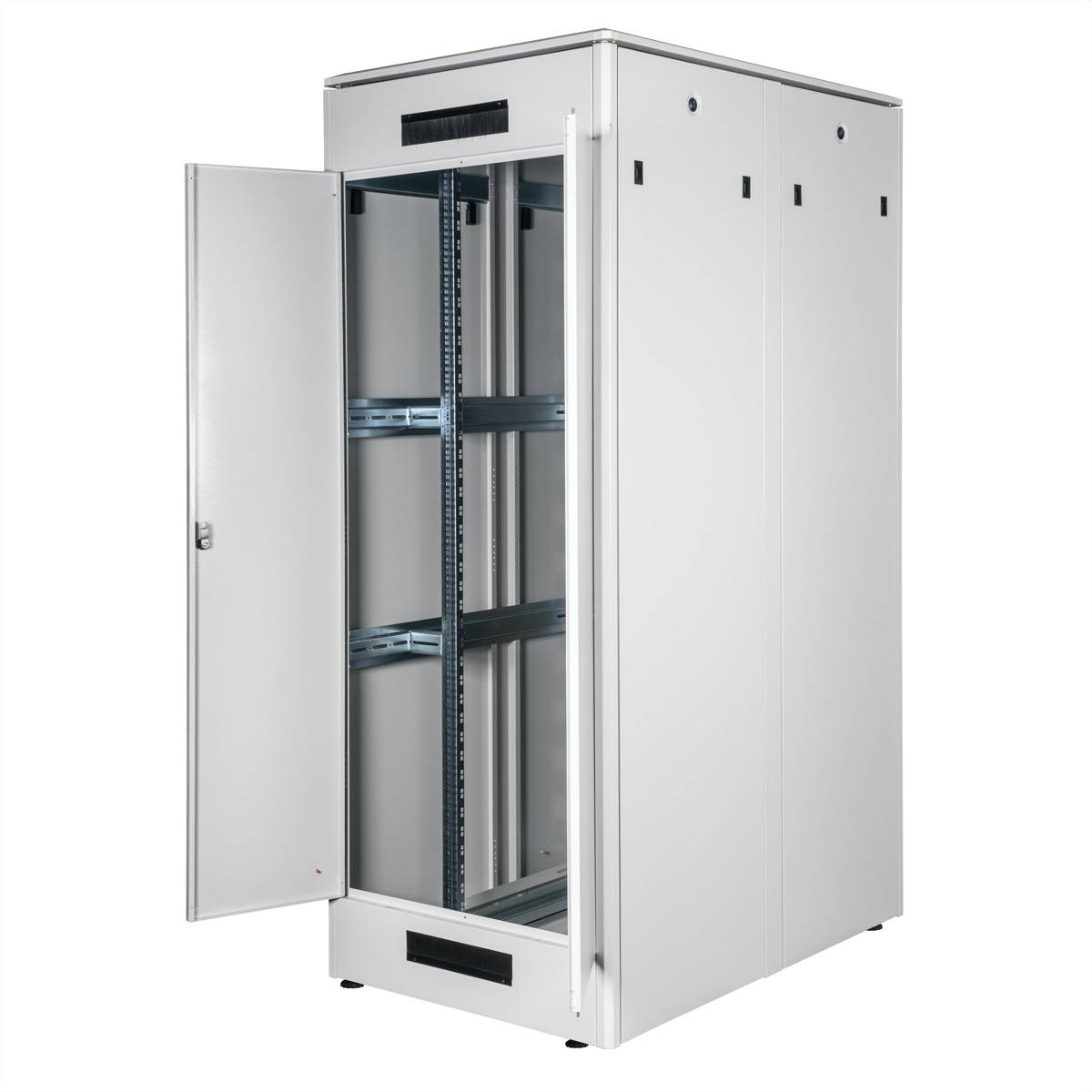 Roline Pro - Schrank Netzwerkschrank - mit Glastür, 800 x 1200 mm (B x T)