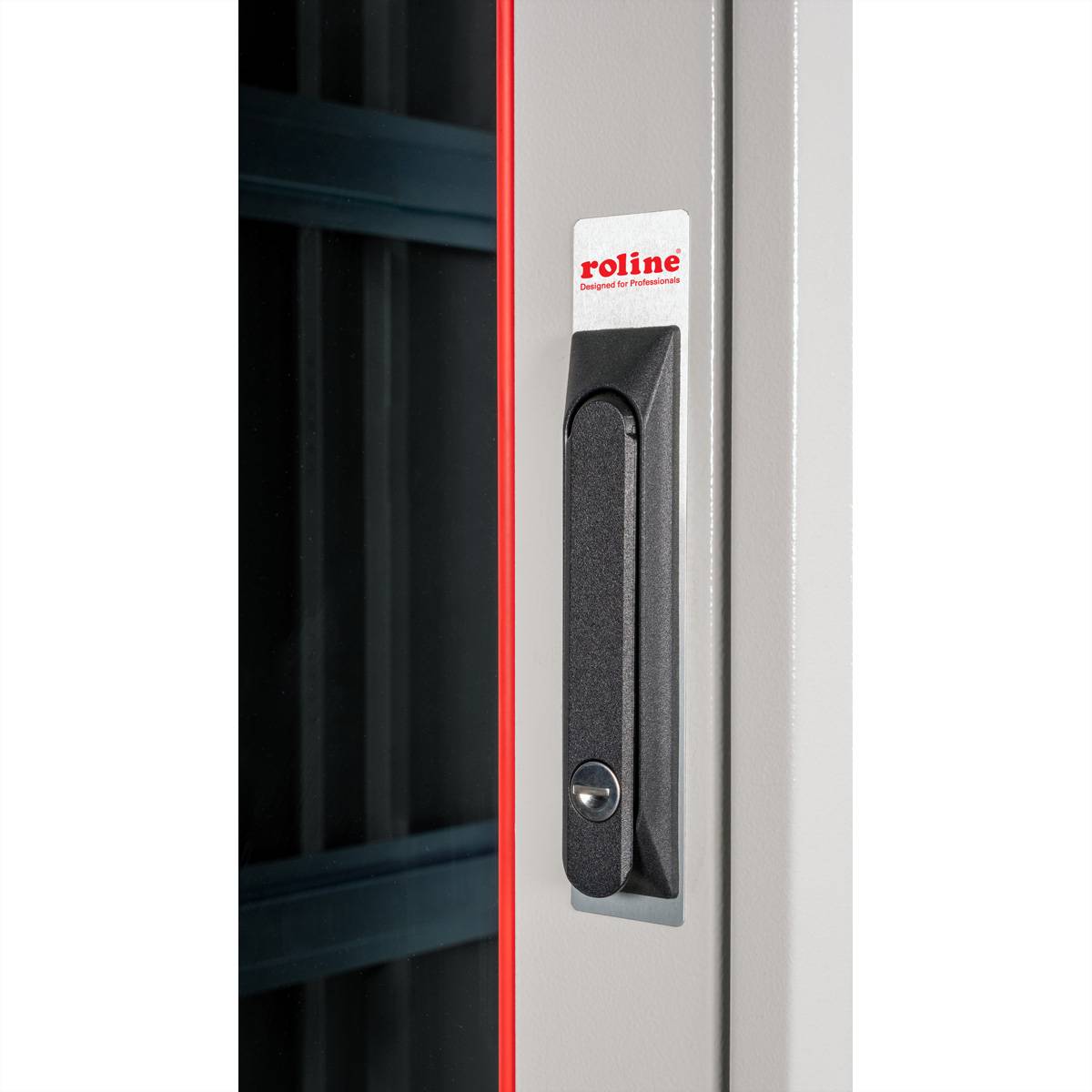 Roline Pro - Schrank Netzwerkschrank - mit Glastür, 800 x 1200 mm (B x T)