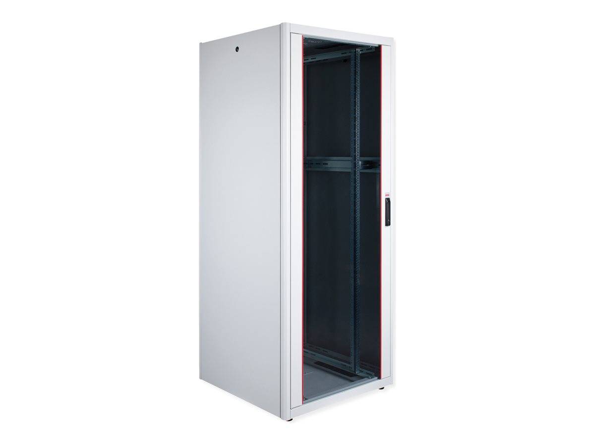 ROTRONIC-SECOMP - Roline Pro - Schrank Netzwerkschrank - mit Glastür, 800 x 800 mm (B x T)