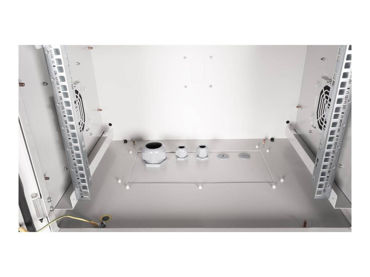 ROTRONIC-SECOMP - Roline Pro - Schrank Netzwerkschrank - außen, 600 x 450 mm (B x T)