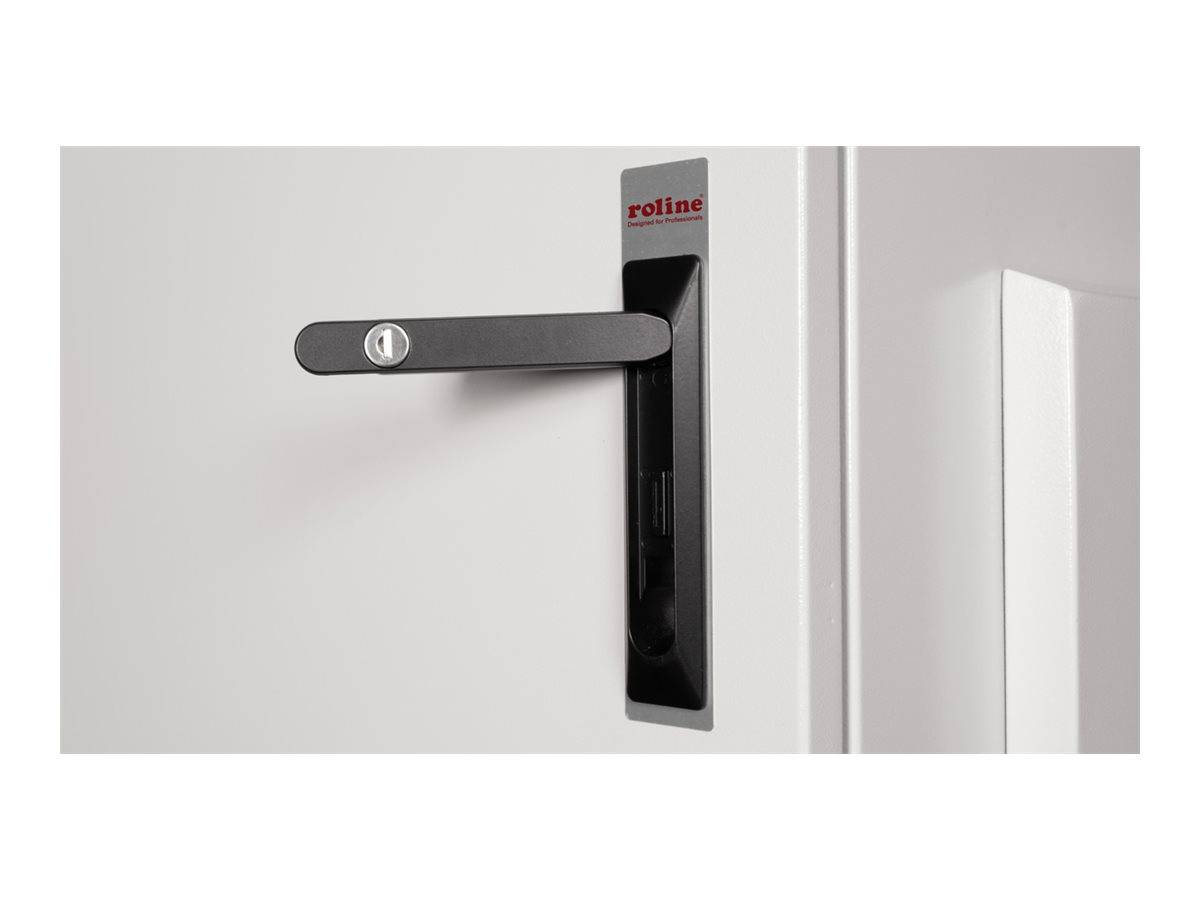ROTRONIC-SECOMP - Roline Pro - Schrank Netzwerkschrank - außen, 600 x 450 mm (B x T)