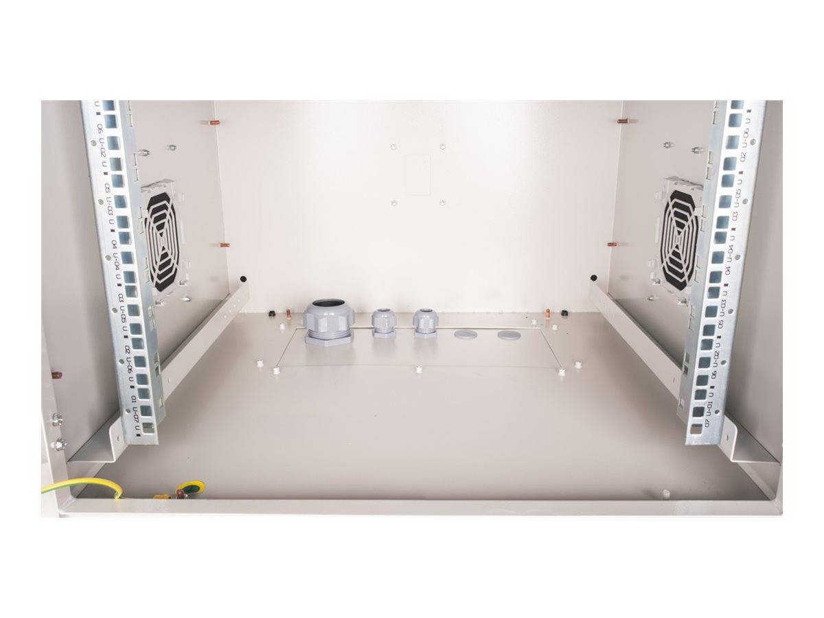 ROTRONIC-SECOMP - Roline Pro - Schrank Netzwerkschrank - außen, 600 x 600 mm (B x T)