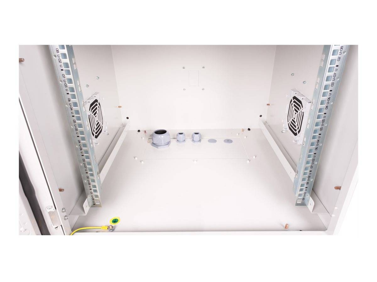 ROTRONIC-SECOMP - Roline Pro - Schrank Netzwerkschrank - außen, 600 x 600 mm (B x T)