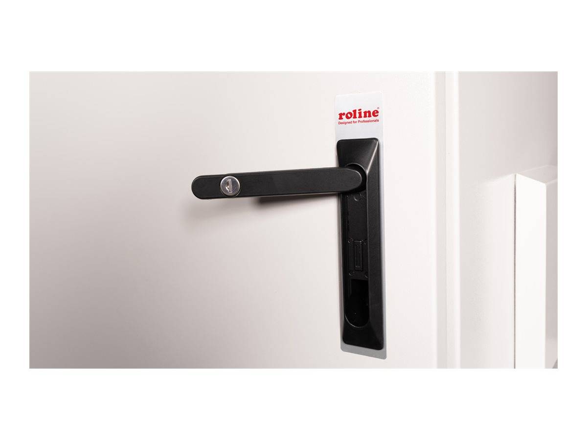 ROTRONIC-SECOMP - Roline Pro - Schrank Netzwerkschrank - außen, 600 x 600 mm (B x T)