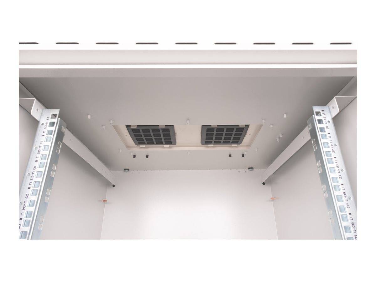 ROTRONIC-SECOMP - Roline Pro - Schrank Netzwerkschrank - außen, 600 x 600 mm (B x T)