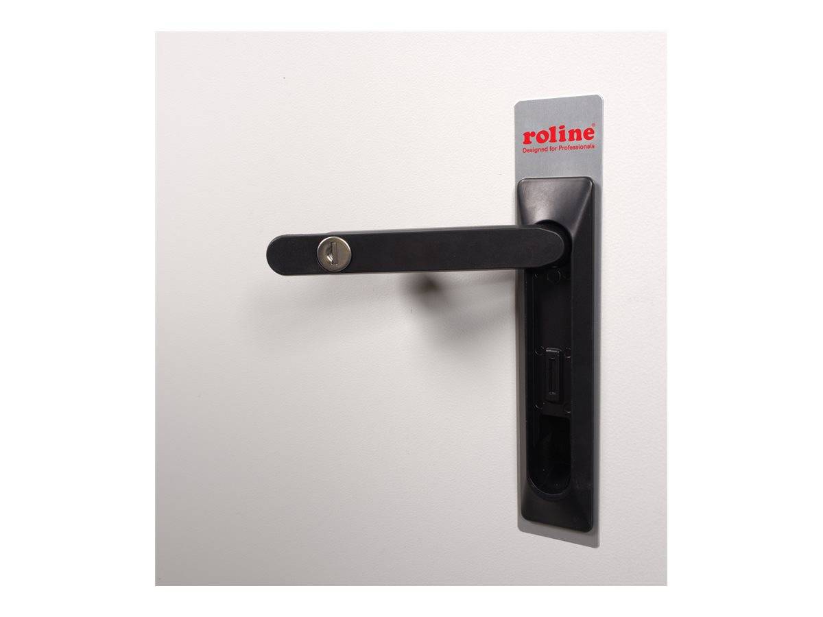 ROTRONIC-SECOMP - Roline Pro - Schrank Netzwerkschrank - außen, 600 x 600 mm (B x T)