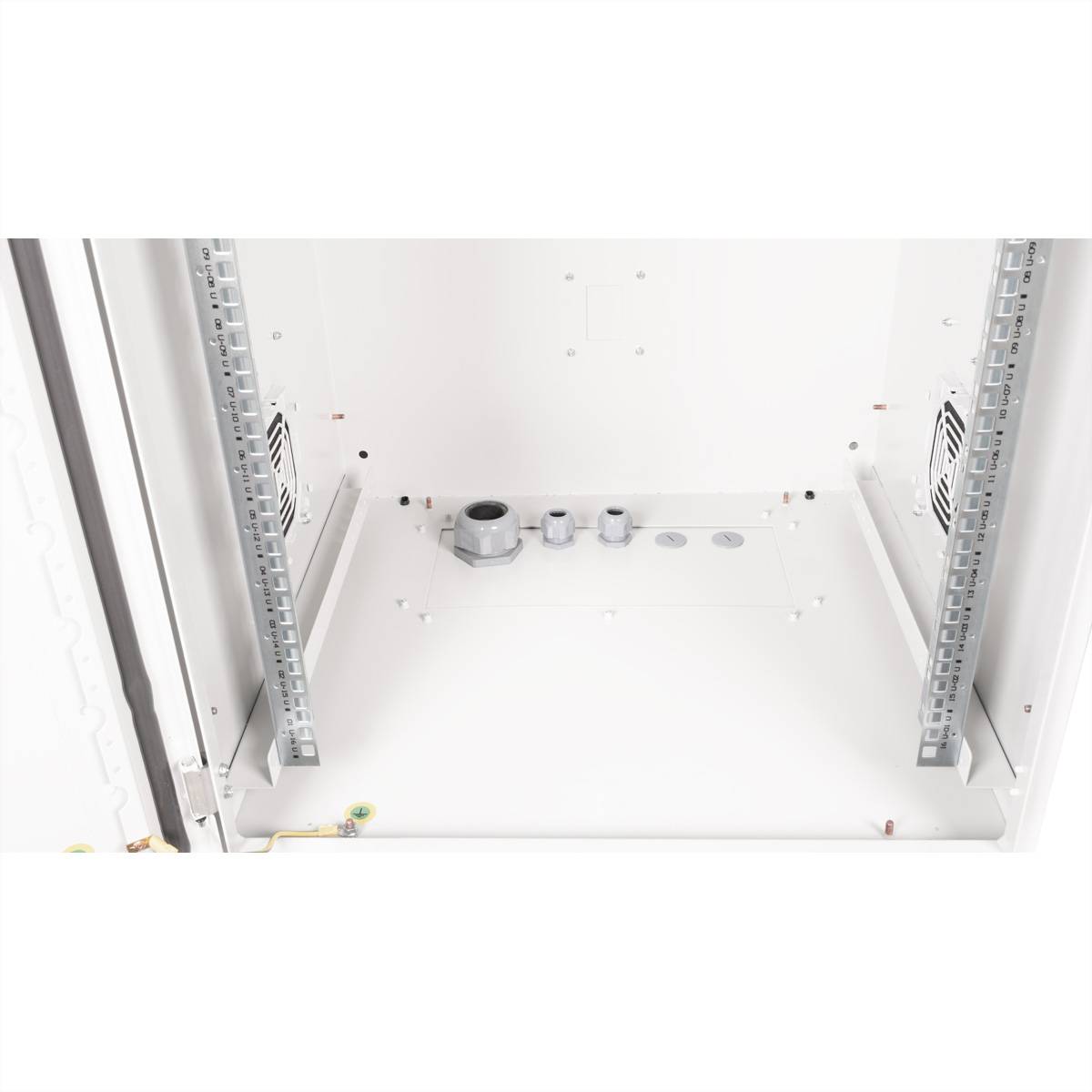 ROLINE 19-Zoll Wandgehäuse Pro 16 HE, 600x600 BxT IP55 outdoor grau