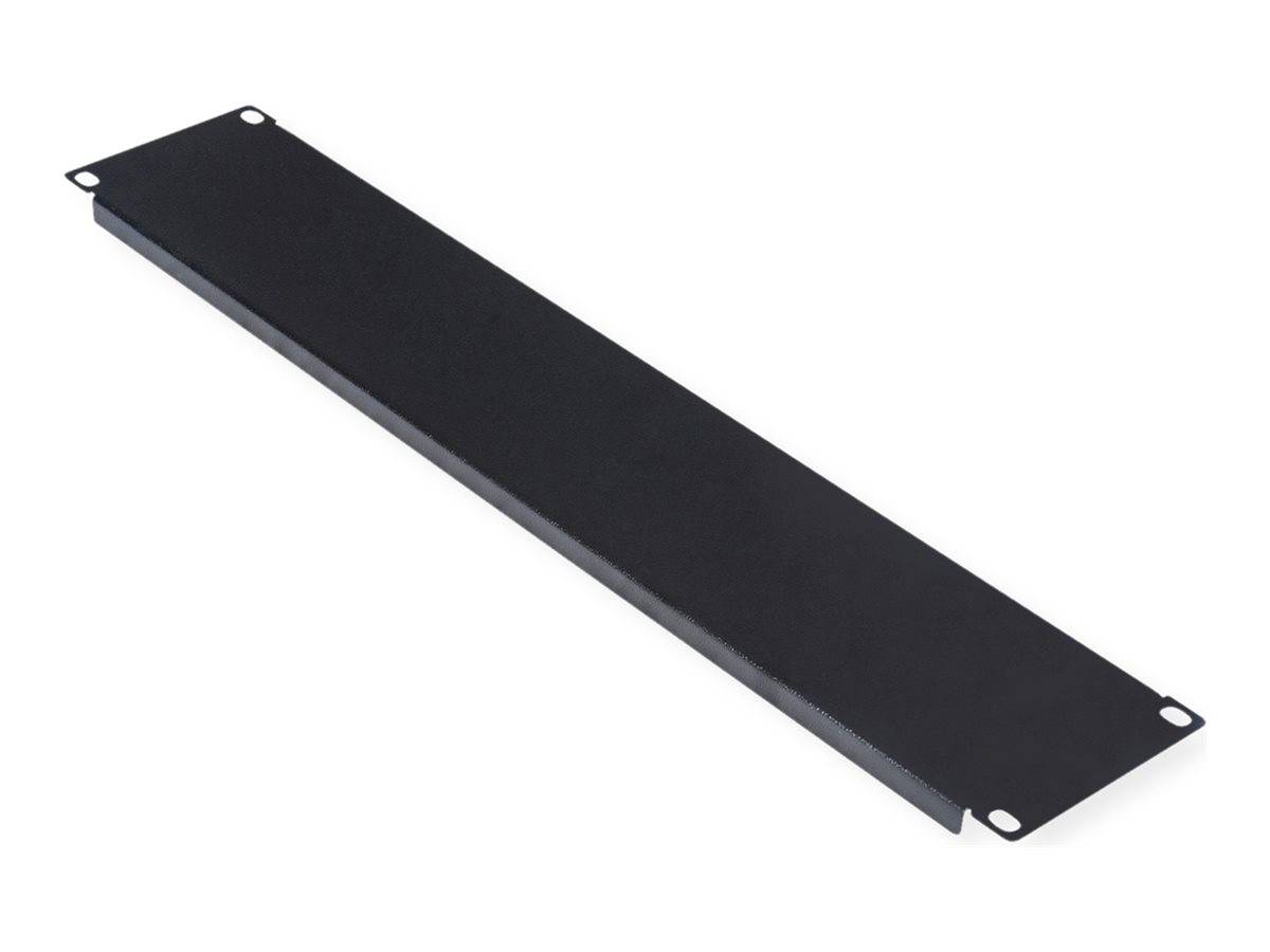 ROTRONIC-SECOMP - Roline - Blindabdeckung - Jet Black, RAL 9005 - 2U - 48.3 cm (19"")