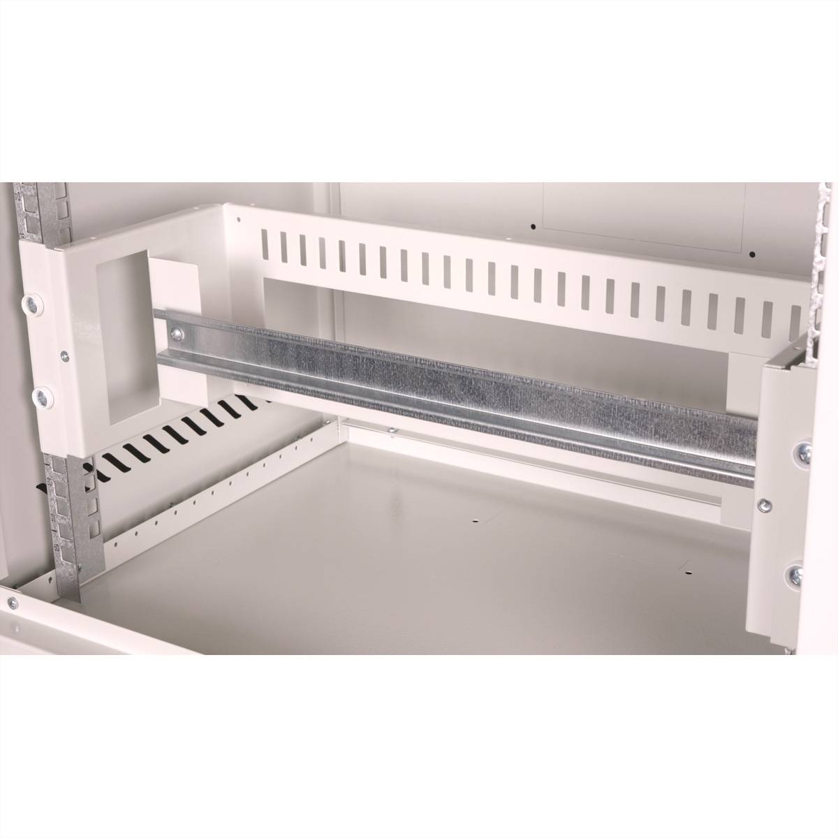 ROLINE 19-Zoll Hutschienenträger 3 HE, 133x482x123 HxBxT