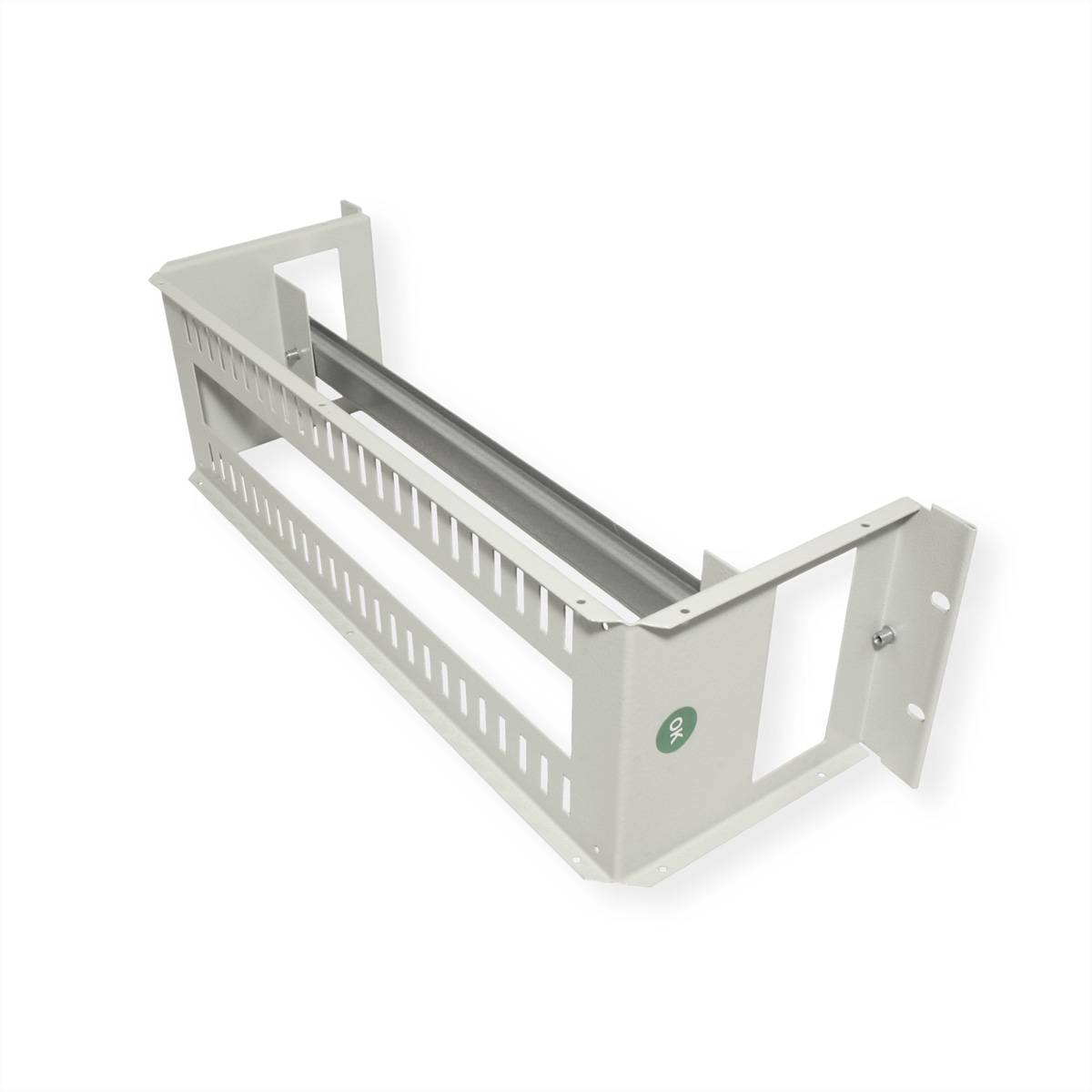 ROLINE 19-Zoll Hutschienenträger 3 HE, 133x482x123 HxBxT