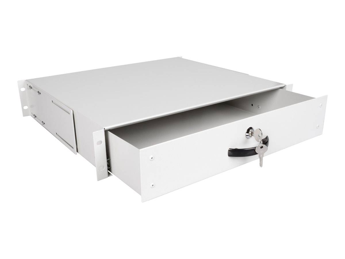 ROTRONIC-SECOMP - Roline - Tastatur-Tablett - verriegelbar - Hellgrau, RAL 7035 - 2U - 48.3 cm (19"")