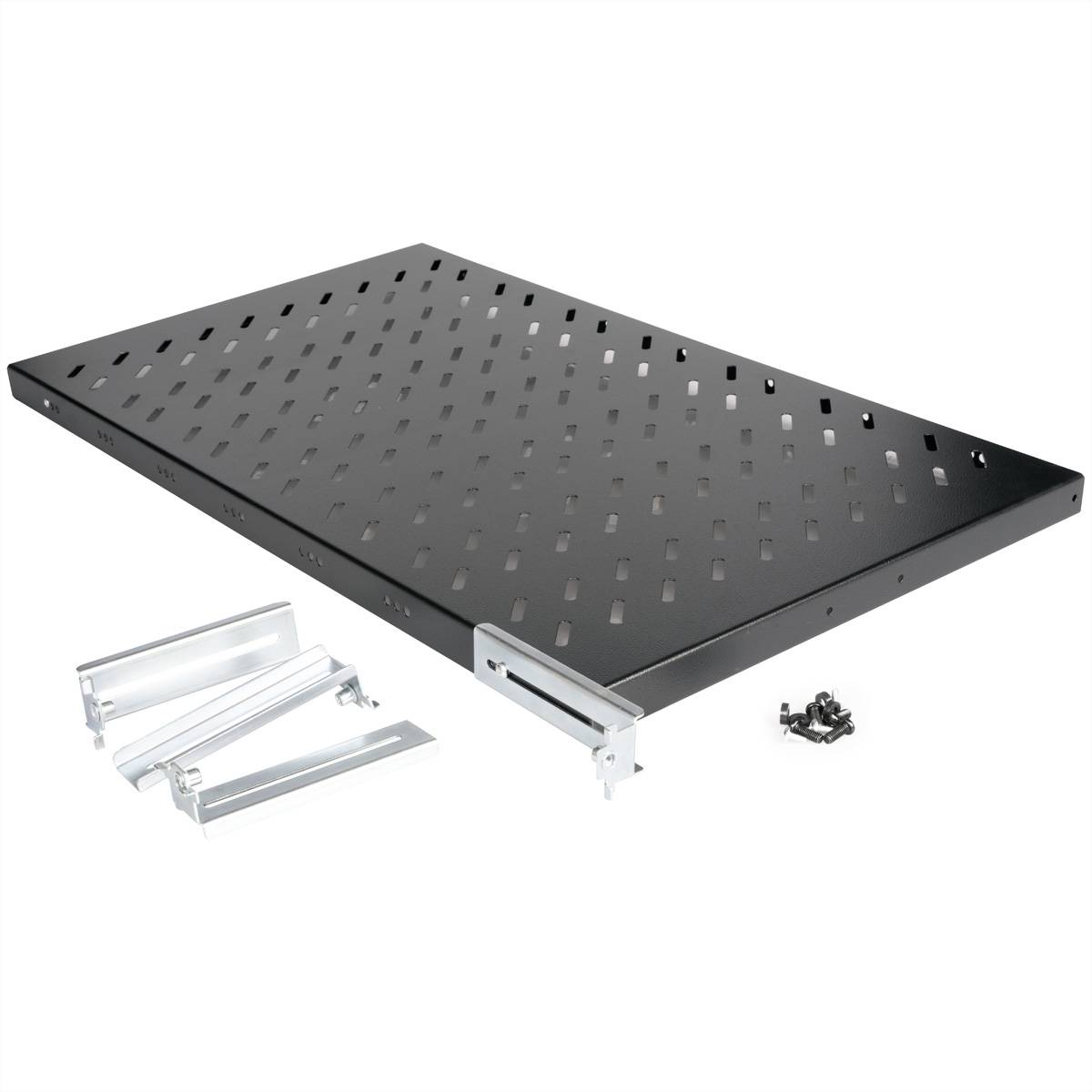 ROLINE 19-Zoll Fachboden 1 HE, 770 T 50 kg schwarz