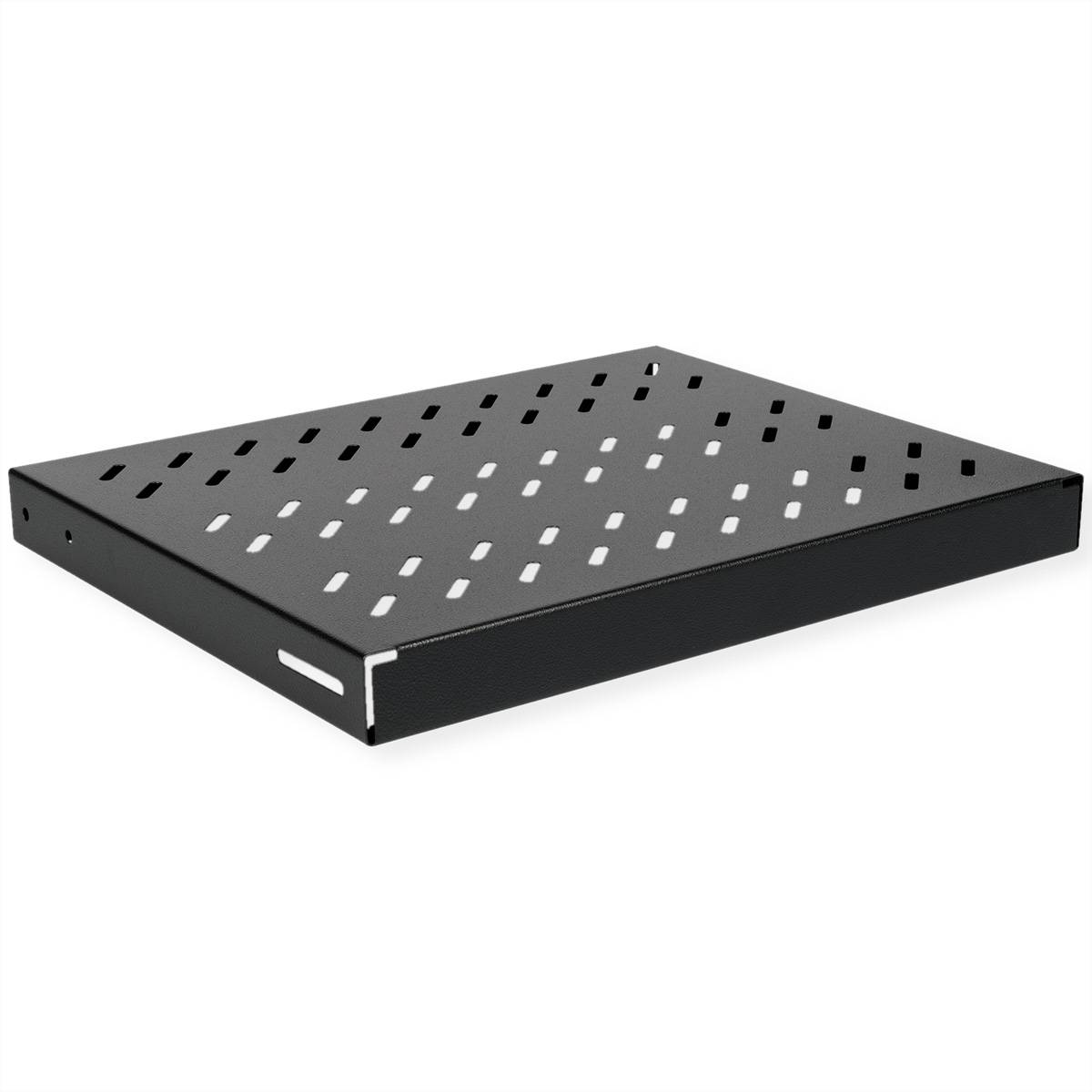 ROTRONIC-SECOMP - Roline - Rack - Regal - 350 mm Tiefe, 50 kg Tragfähigkeit - Jet Black, RAL 9005 - 1U - 48.3 cm (19"")