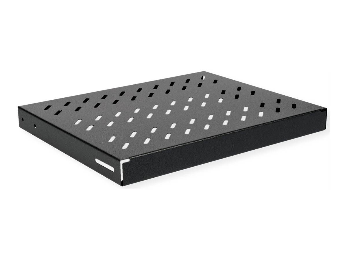 ROTRONIC-SECOMP - Roline - Rack - Regal - 350 mm Tiefe, 50 kg Tragfähigkeit - Jet Black, RAL 9005 - 1U - 48.3 cm (19"")