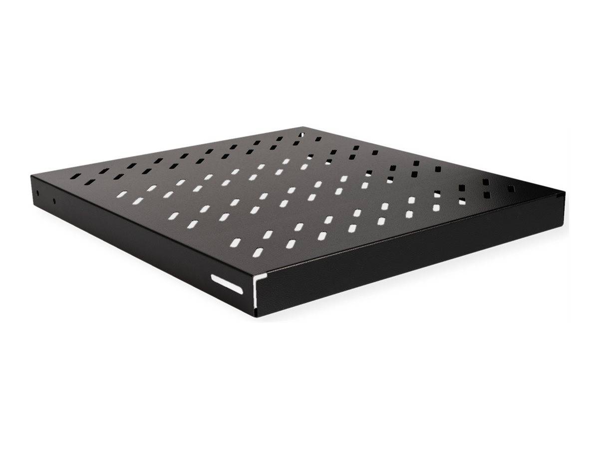 ROTRONIC-SECOMP - Roline - Rack - Regal - 500 mm tief, Tragfähigkeit 50 kg - RAL 9005, Jet Black - 1U - 48.3 cm (19"")
