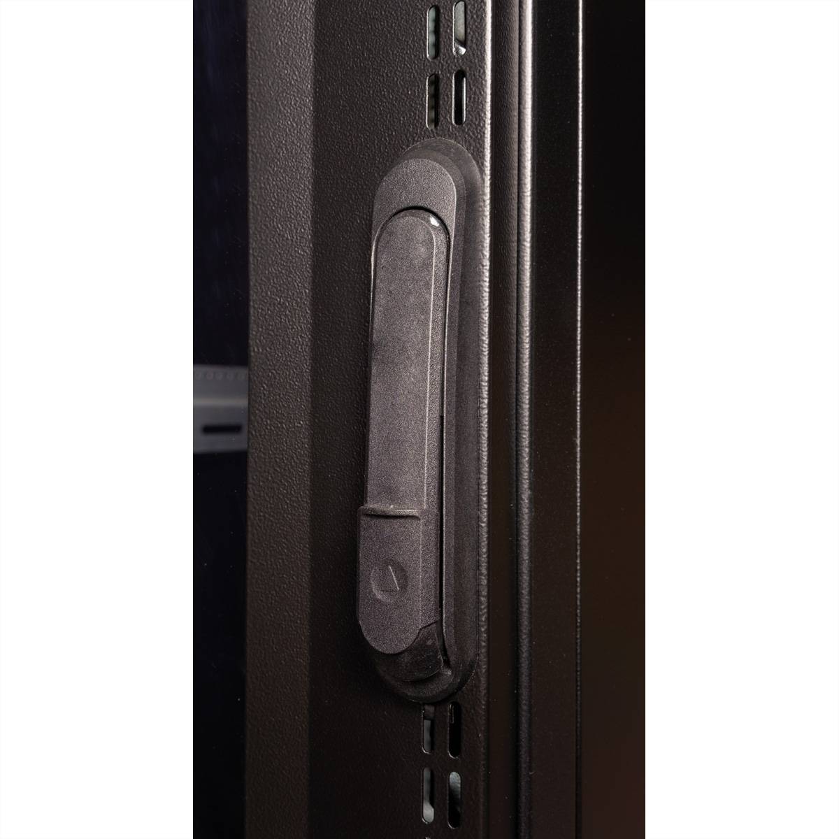 ROLINE 19-Zoll Serverschrank Pro 26 HE, 600x1000 BxT schwarz Plexiglas