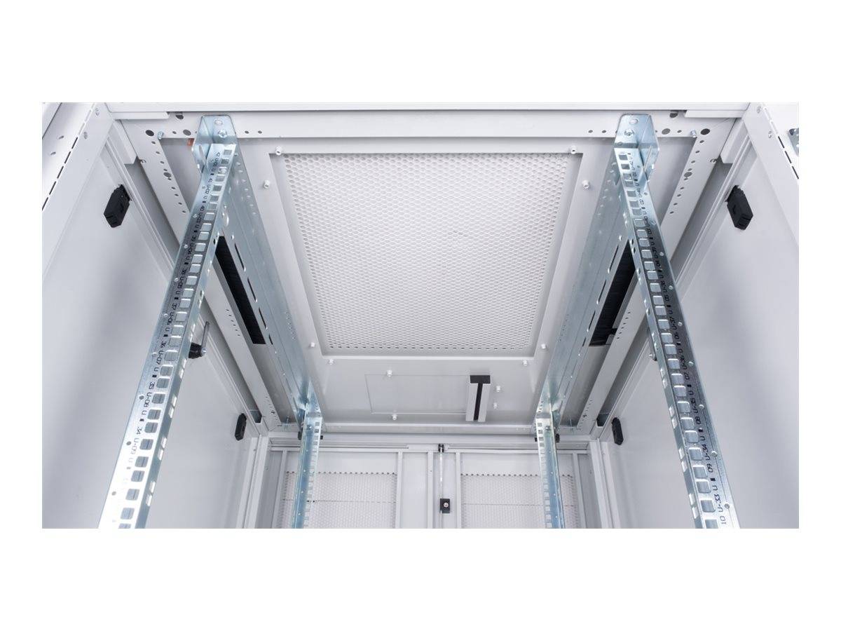 ROTRONIC-SECOMP - Roline - Schrank Netzwerkschrank - Hellgrau, RAL 7035 - 42HE - 48.3 cm (19"")