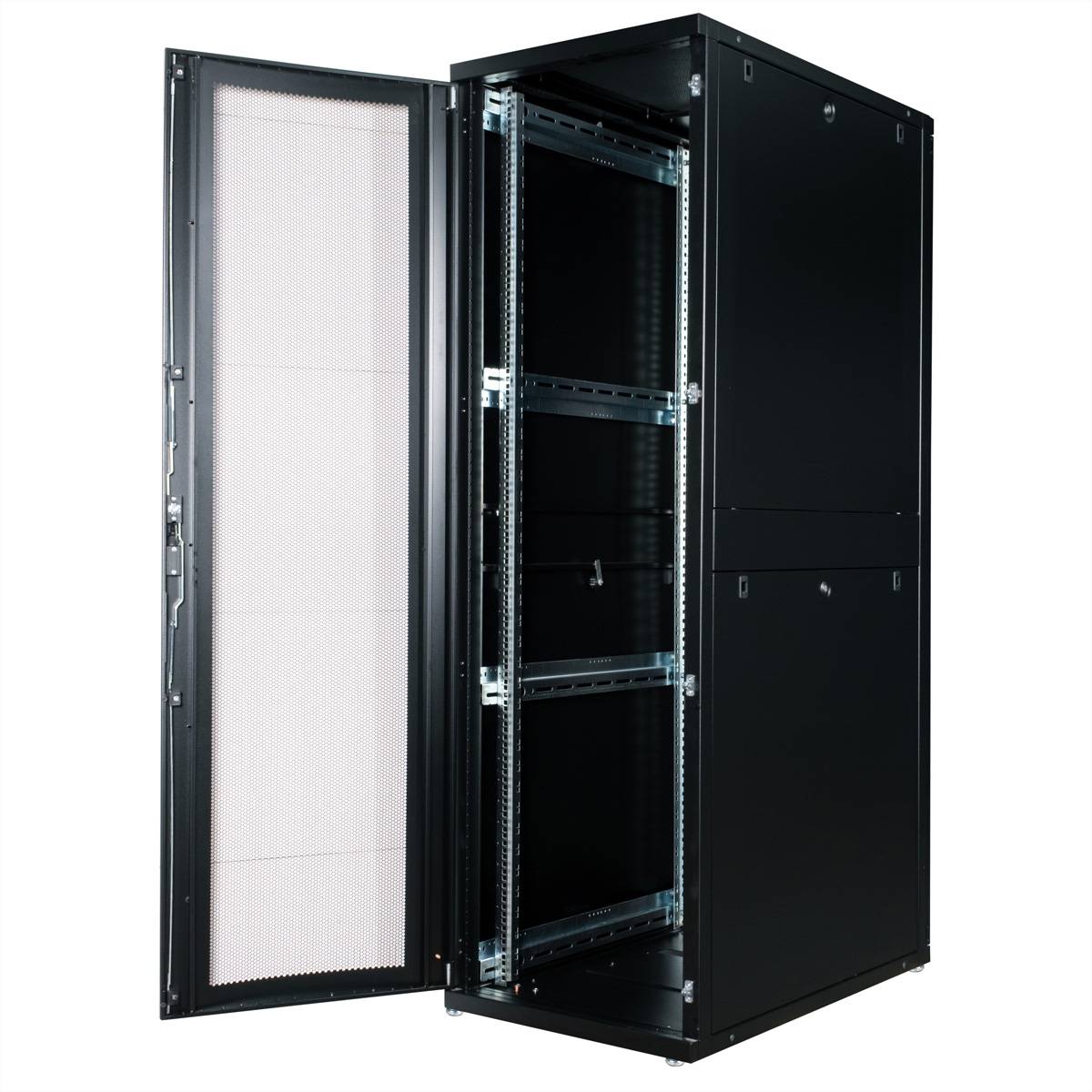 ROLINE 19-Zoll Serverschrank Pro 42 HE, 600x1000 BxT schwarz