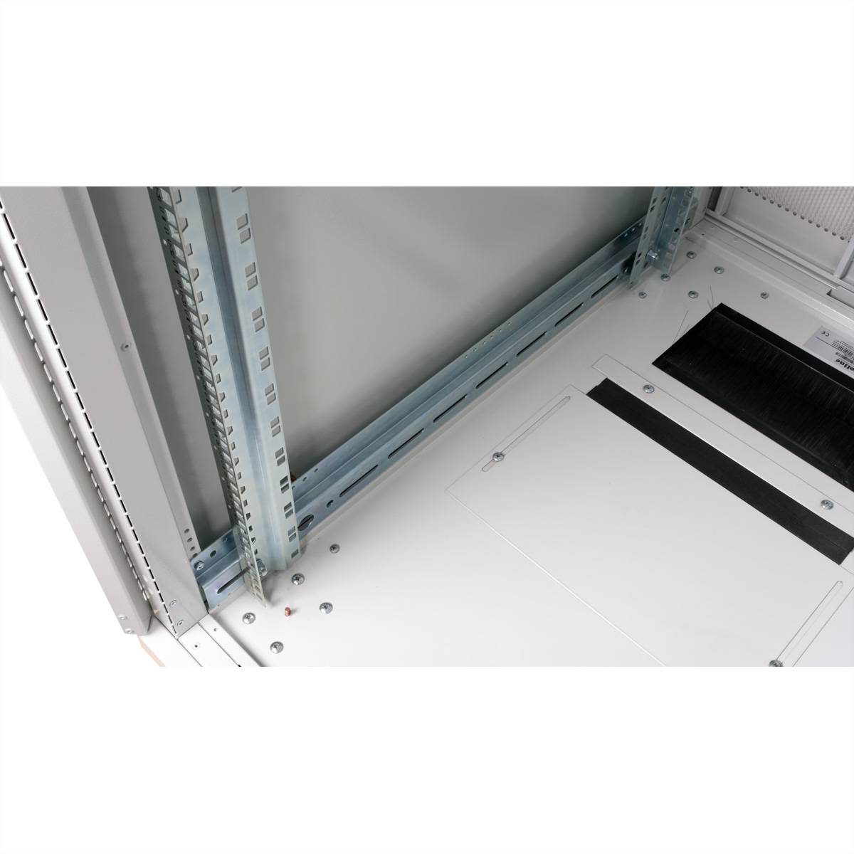 ROLINE 19-Zoll Serverschrank Pro 42 HE, 600x1000 BxT grau Plexiglas