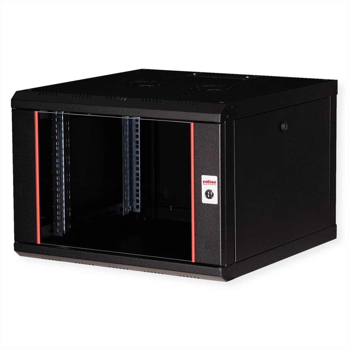 ROLINE 19-Zoll Wandgehäuse Pro 7 HE, 600x600 BxT schwarz