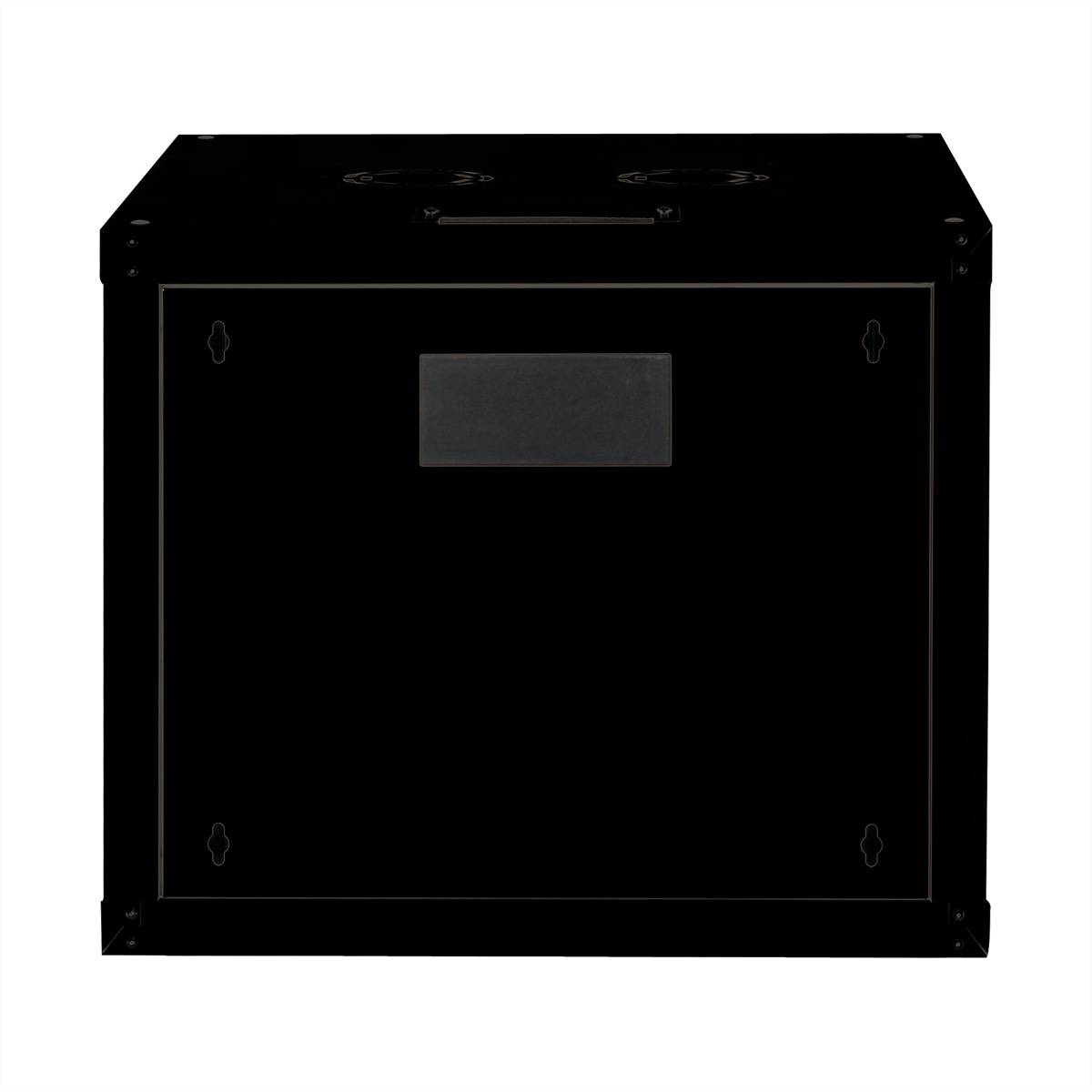 ROLINE 19-Zoll Wandgehäuse Pro 9 HE, 600x600 BxT schwarz