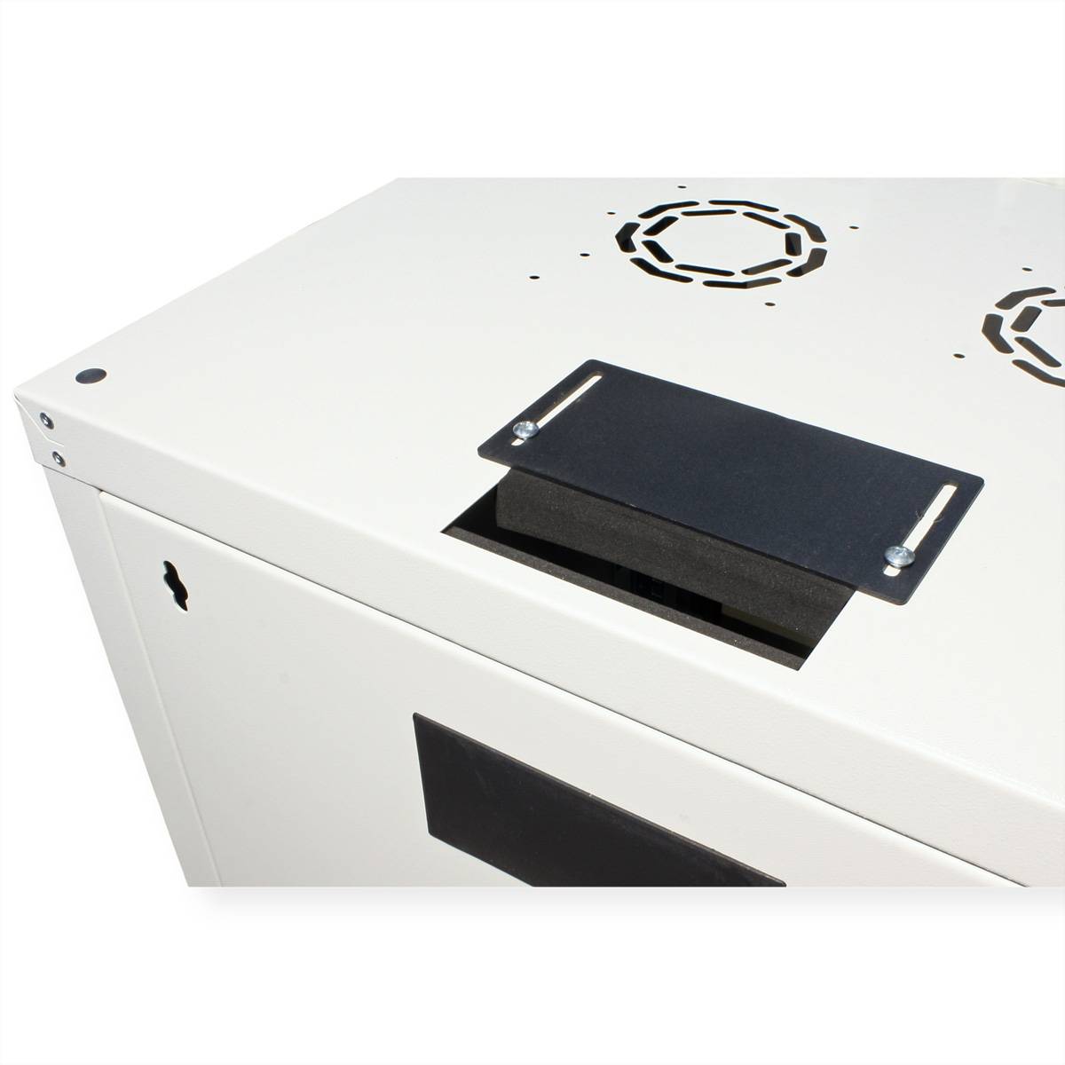 ROLINE 19-Zoll Wandgehäuse Pro 12 HE, 600x600 BxT grau