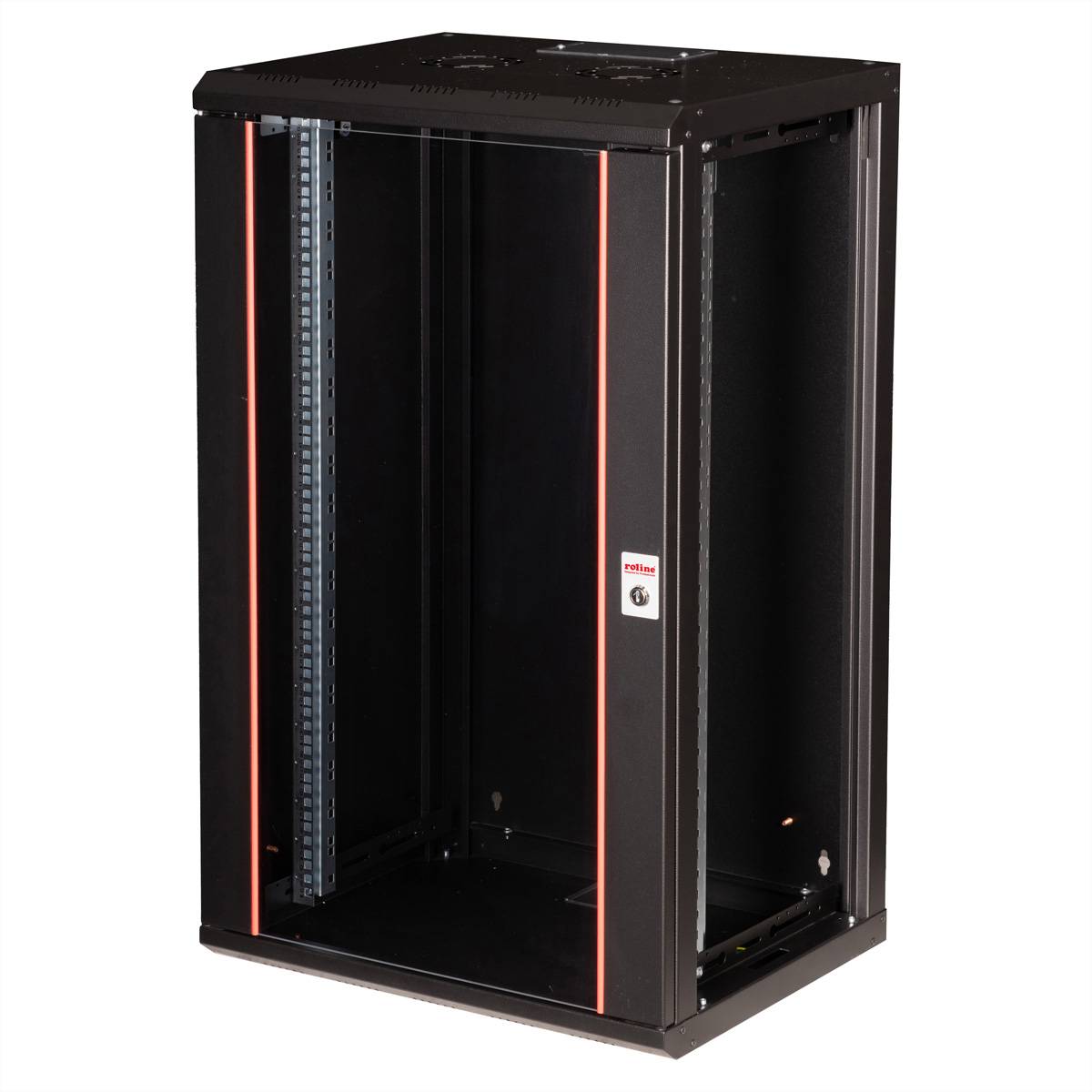 ROLINE 19-Zoll Wandgehäuse Pro 20 HE, 600x450 BxT schwarz