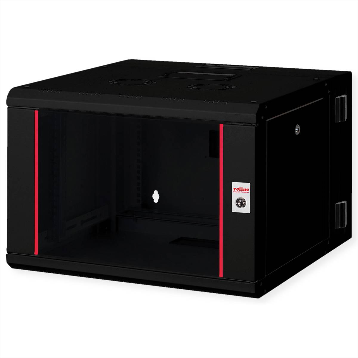 ROTRONIC-SECOMP - Roline Pro - Schrank Netzwerkschrank - zwei-teilig schwenkbar, 600 x 600 mm (B x T)