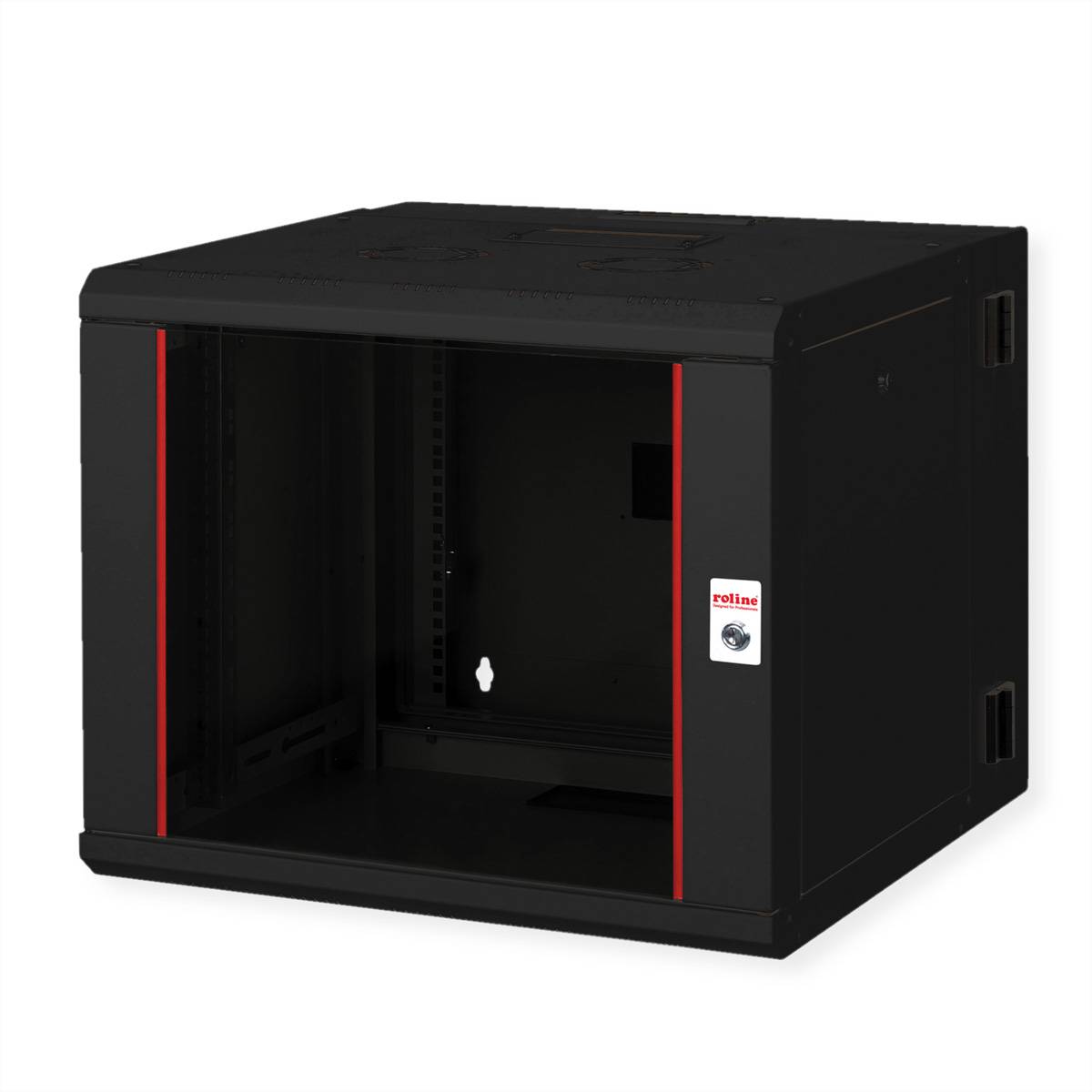 ROTRONIC-SECOMP - Roline Pro - Schrank Netzwerkschrank - zwei-teilig schwenkbar, 600 x 600 mm (B x T)