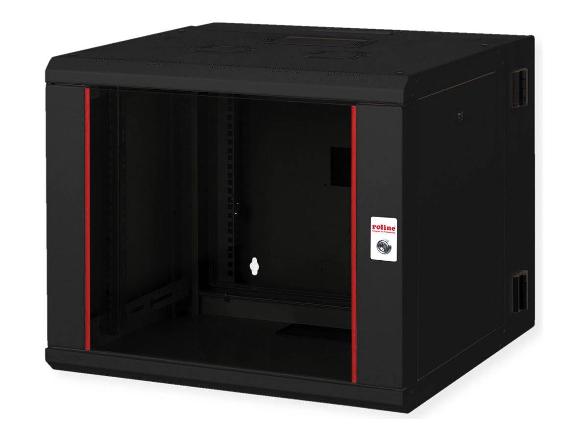 ROTRONIC-SECOMP - Roline Pro - Schrank Netzwerkschrank - zwei-teilig schwenkbar, 600 x 600 mm (B x T)