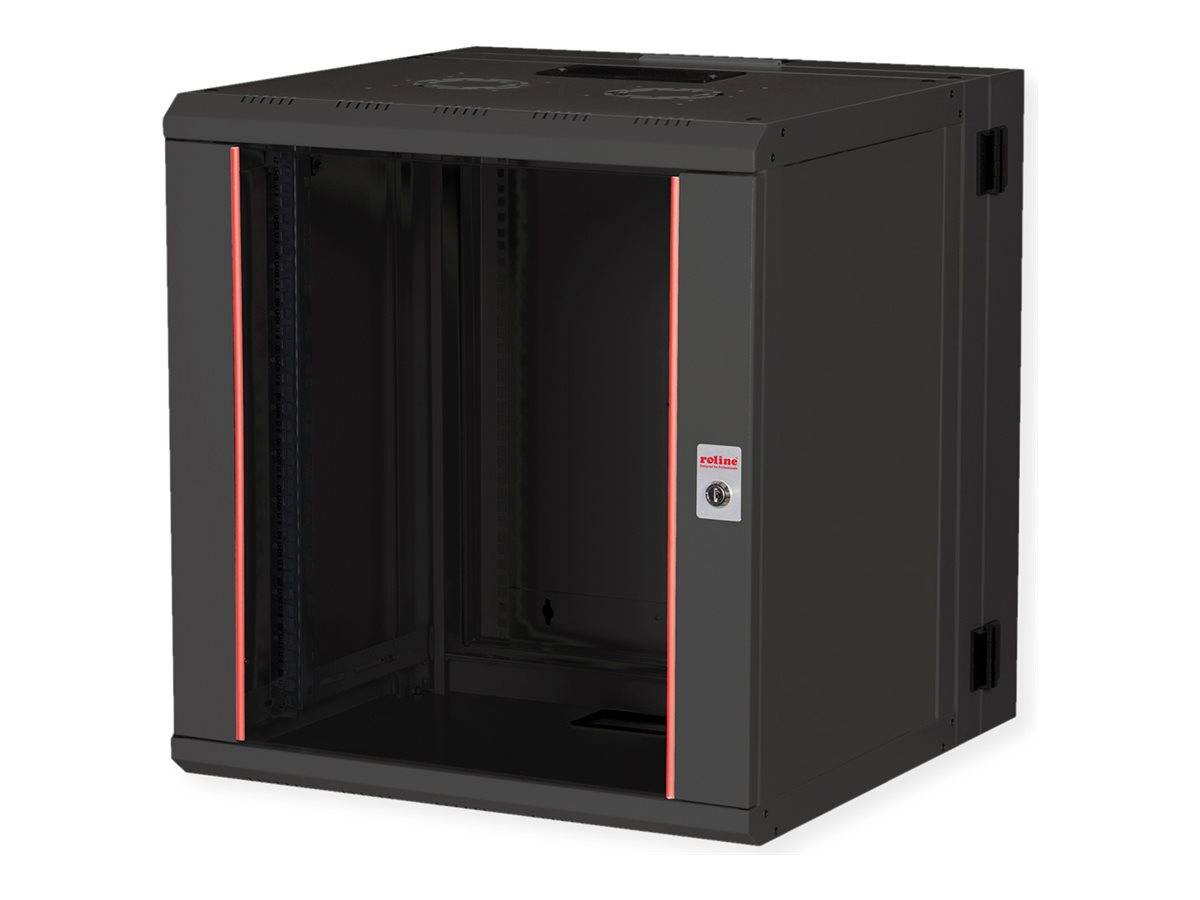 ROTRONIC-SECOMP - Roline Pro - Schrank Netzwerkschrank - 2-teilige drehbare, 600 x 600 mm (B x T)