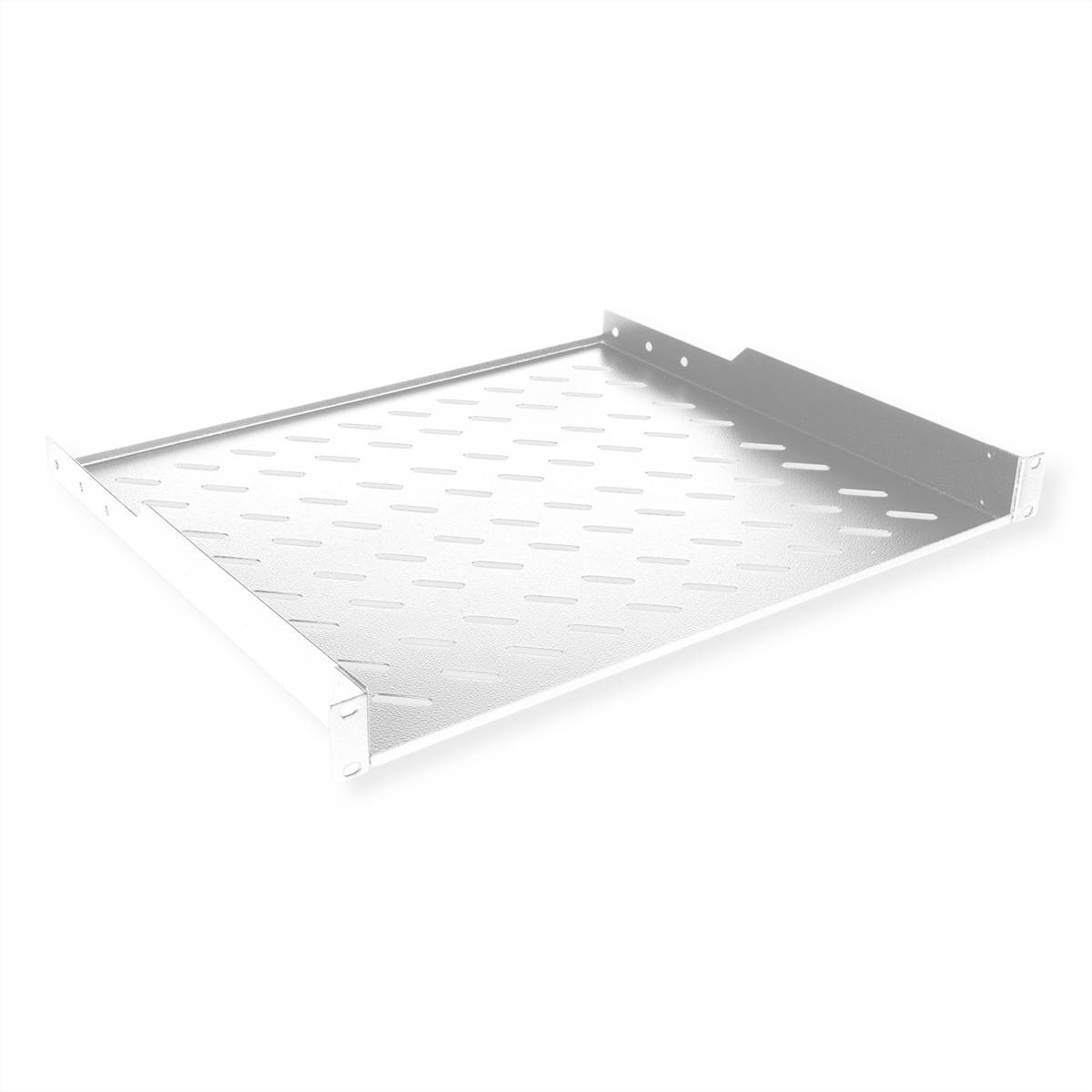 Roline - Rack - Regal - 400 mm tief, Tragfähigkeit 15 kg - Hellgrau, RAL 7035 - 1U - 48.3 cm (19"")