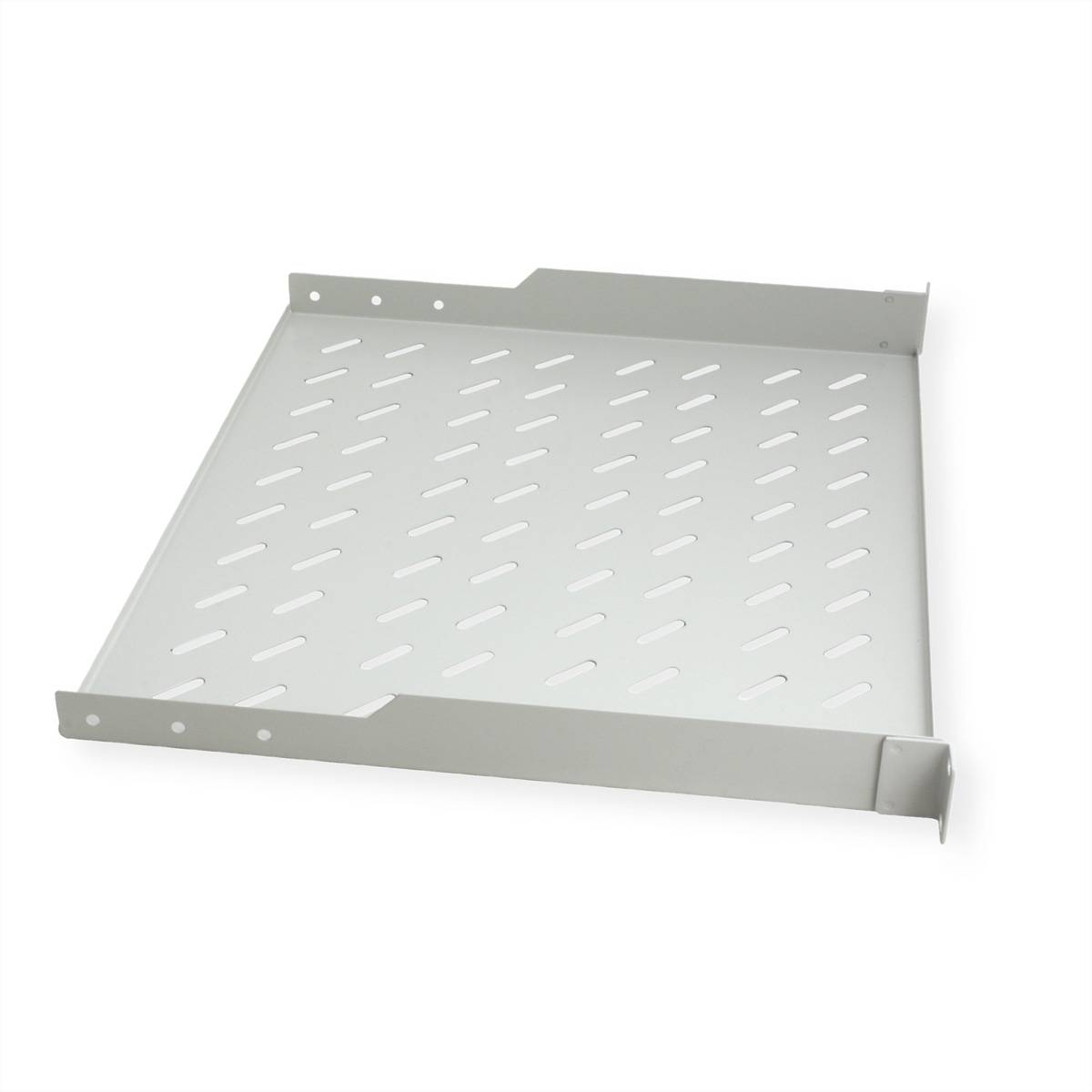 Roline - Rack - Regal - 400 mm tief, Tragfähigkeit 15 kg - Hellgrau, RAL 7035 - 1U - 48.3 cm (19"")