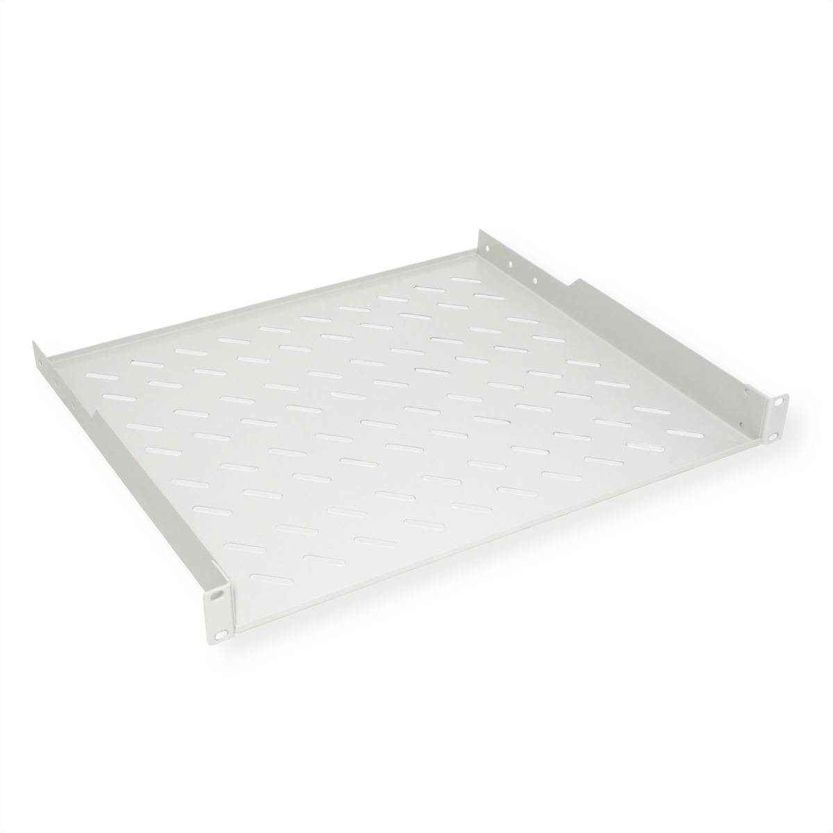 Roline - Rack - Regal - 400 mm tief, Tragfähigkeit 15 kg - Hellgrau, RAL 7035 - 1U - 48.3 cm (19"")