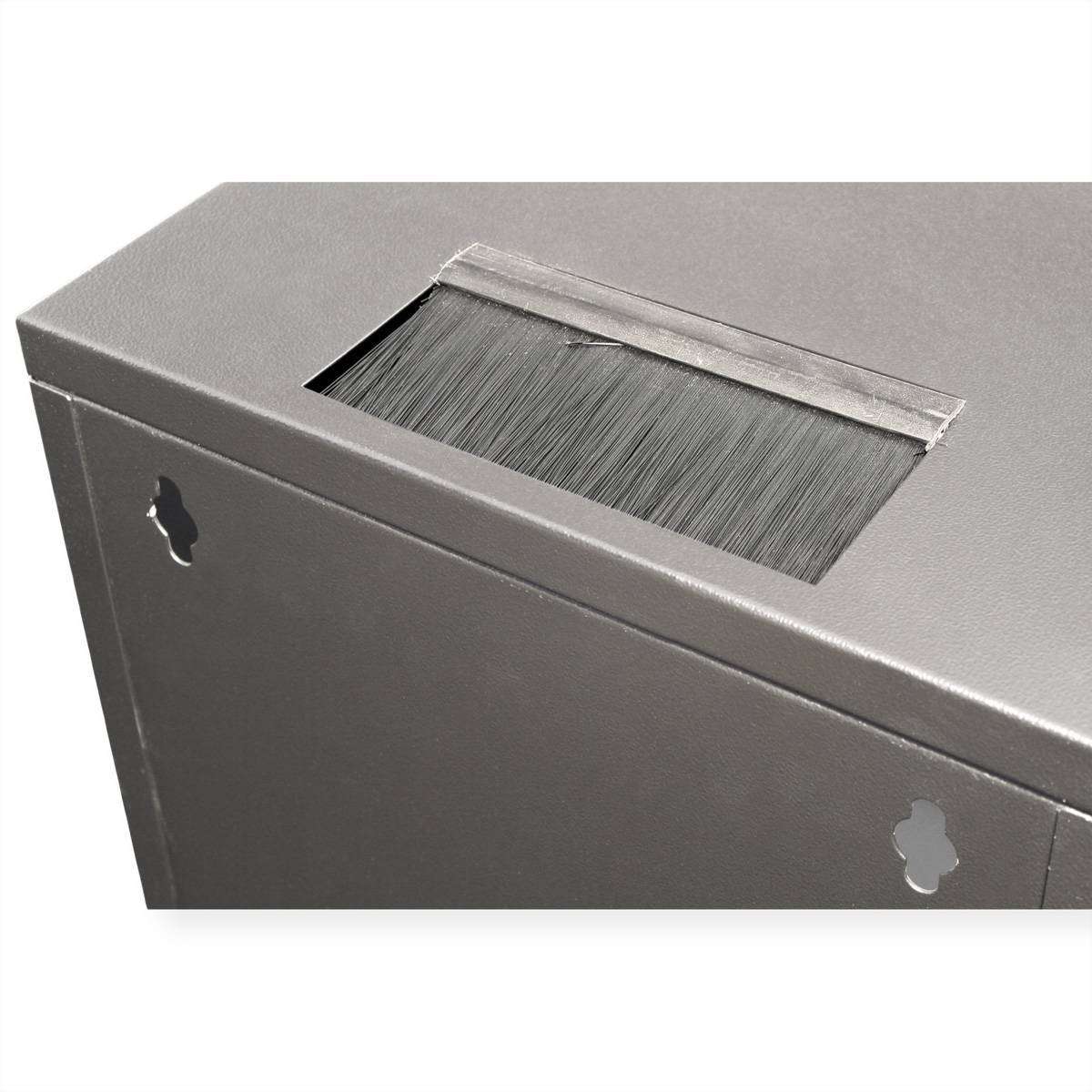 ROLINE 10-Zoll Wandgehäuse 6 HE, 312x300 BxT schwarz