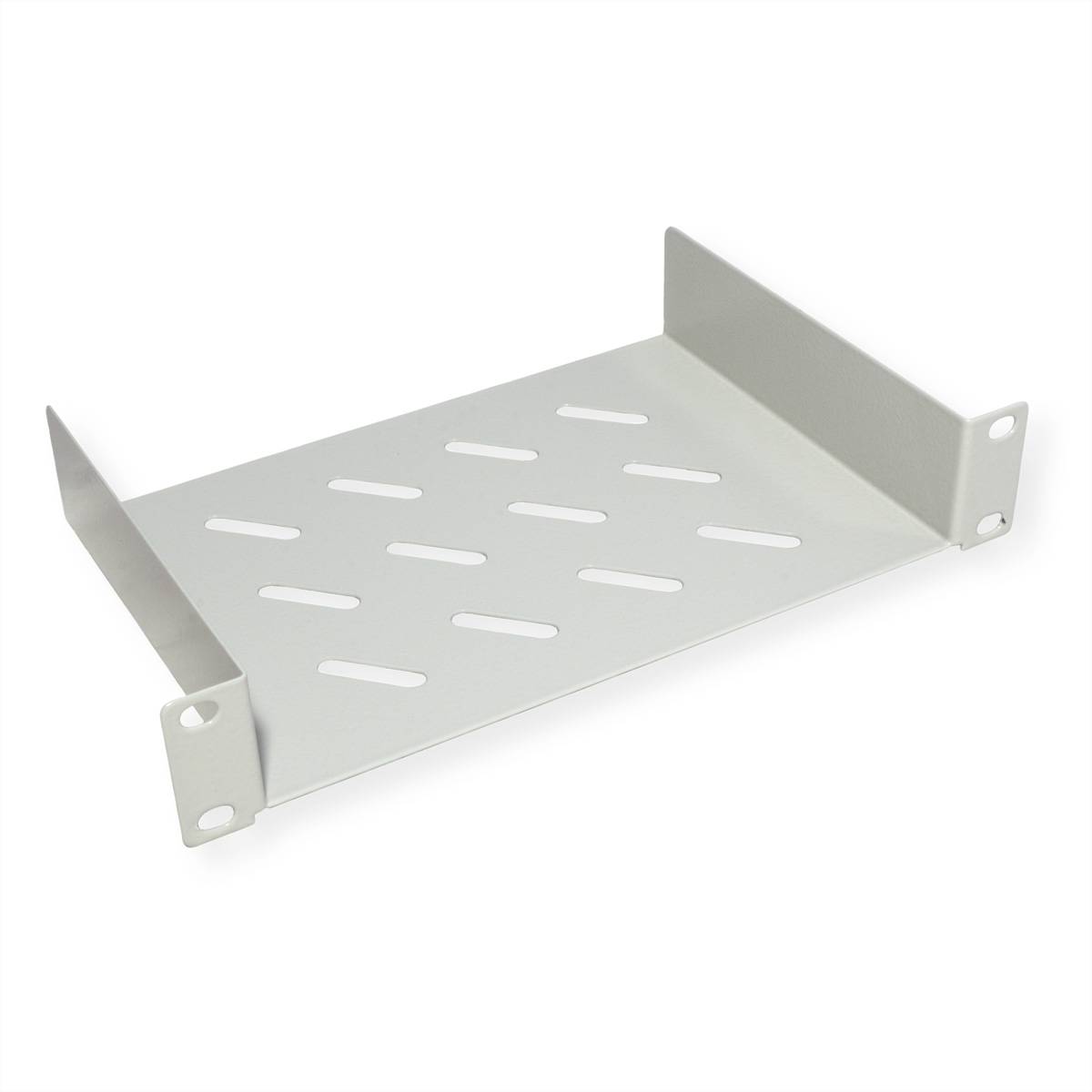 Roline - Rack - Regal - 150 mm tief - RAL 7035, Hellgrau - 1U - 48.3 cm (10"")