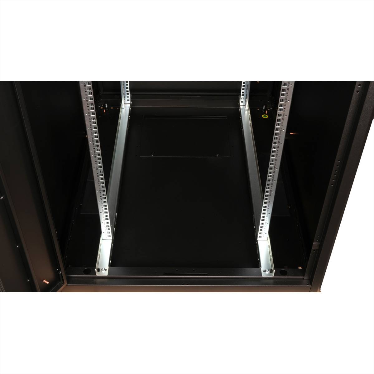 Roline Basic - Schrank Netzwerkschrank - perforierte Tür, 800x1000 BxT - RAL 9005, Jet Black - 42HE - 48.3 cm (19"")